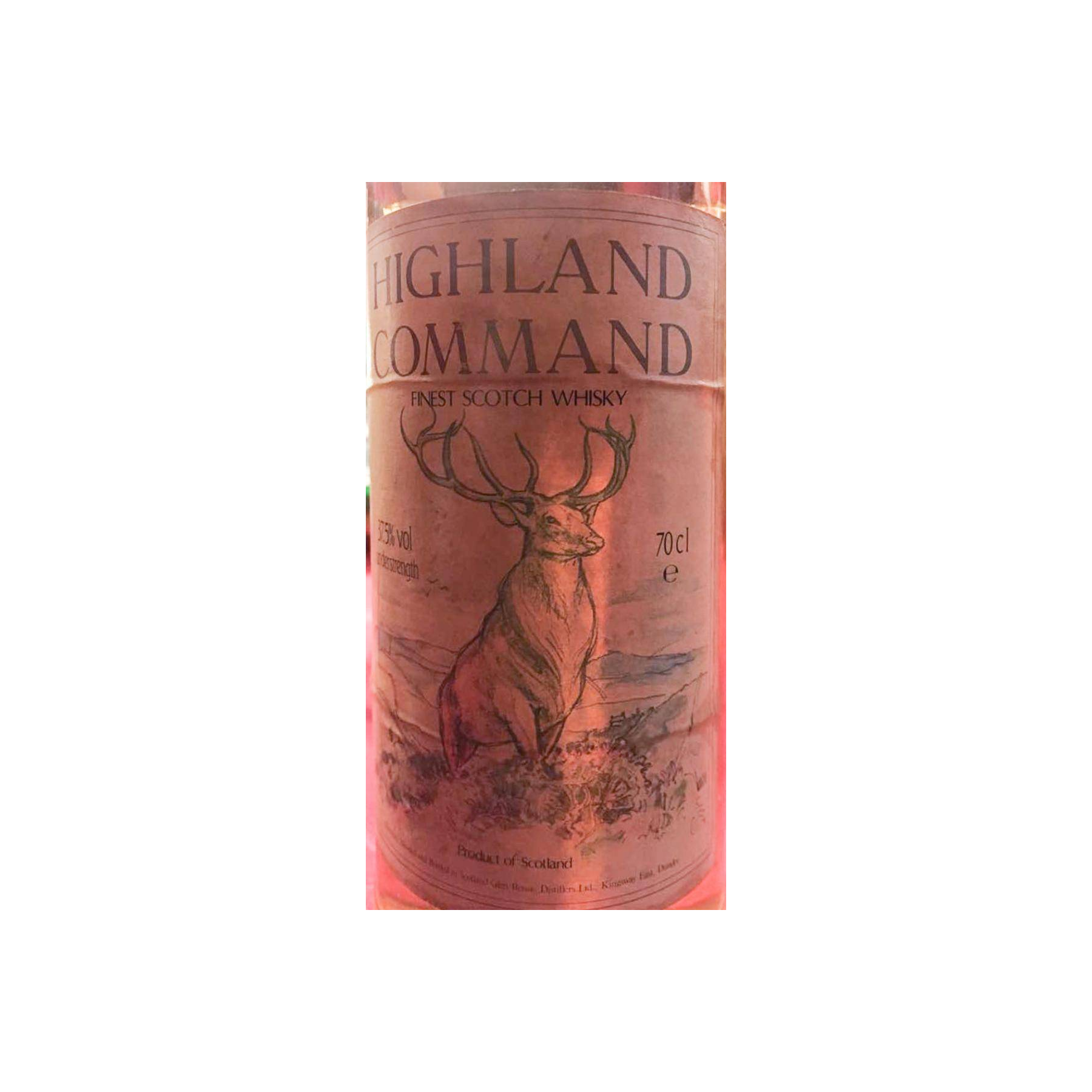 Highland Command Finest Scotch Whisky