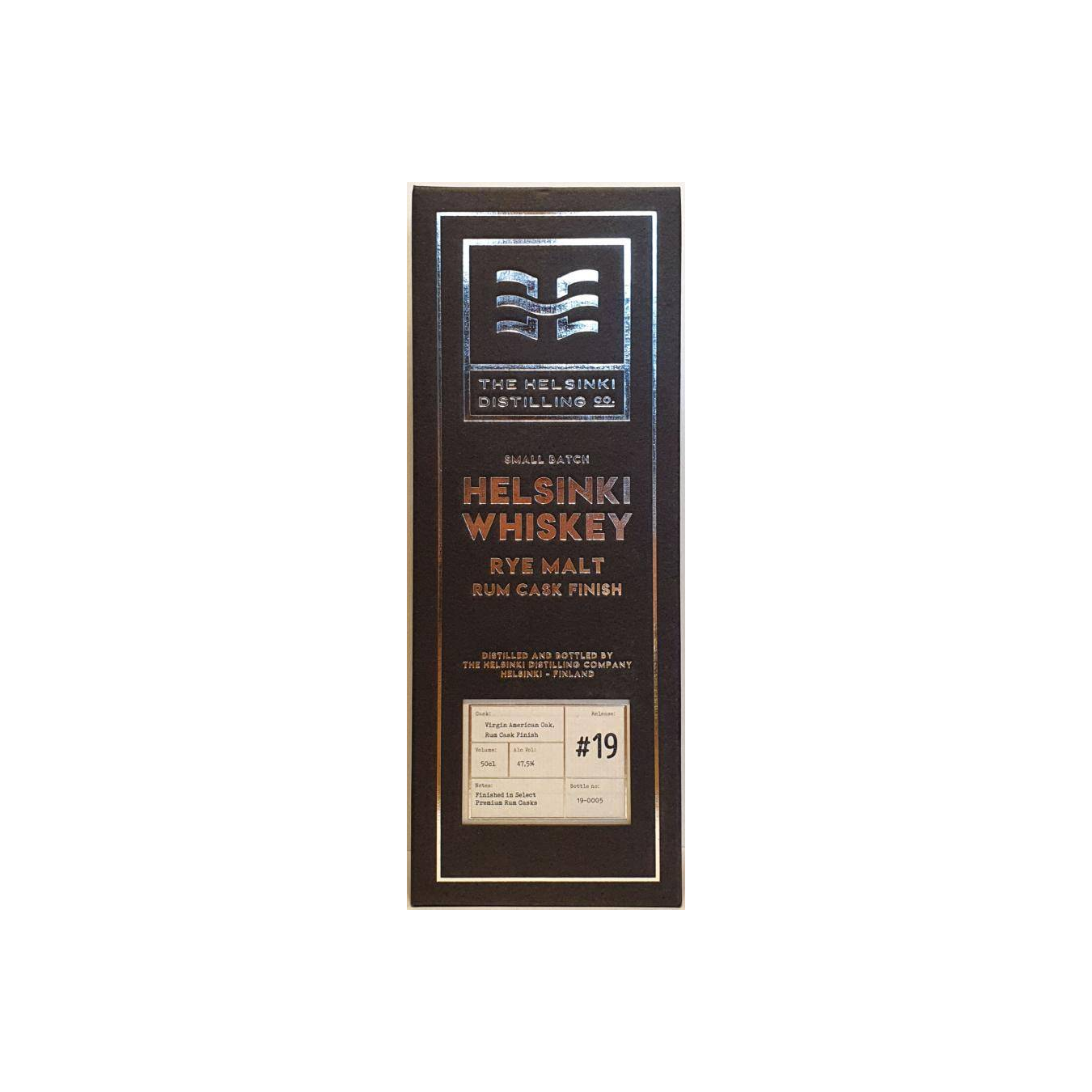 Helsinki Whiskey Rye Malt - Release #19 3