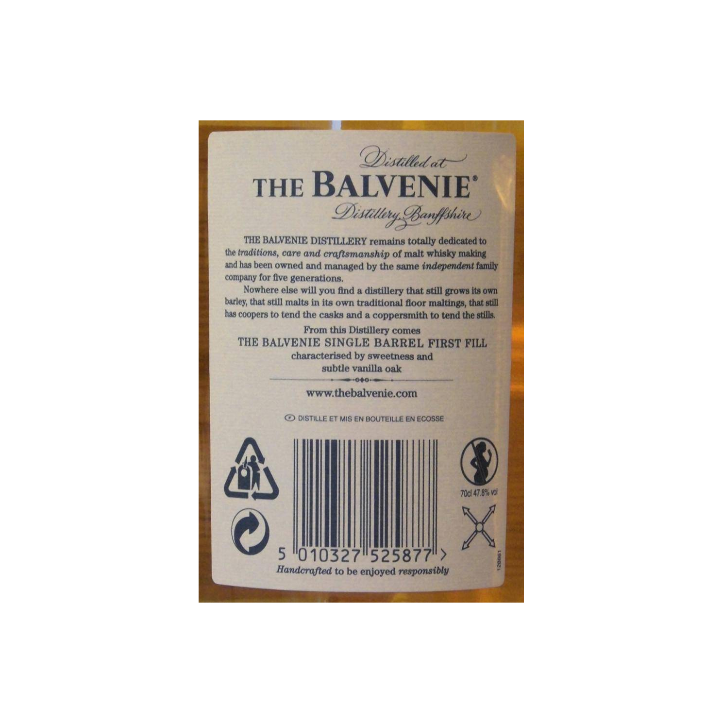 The Balvenie Single Cask 12 Years Single Malt Whisky 2