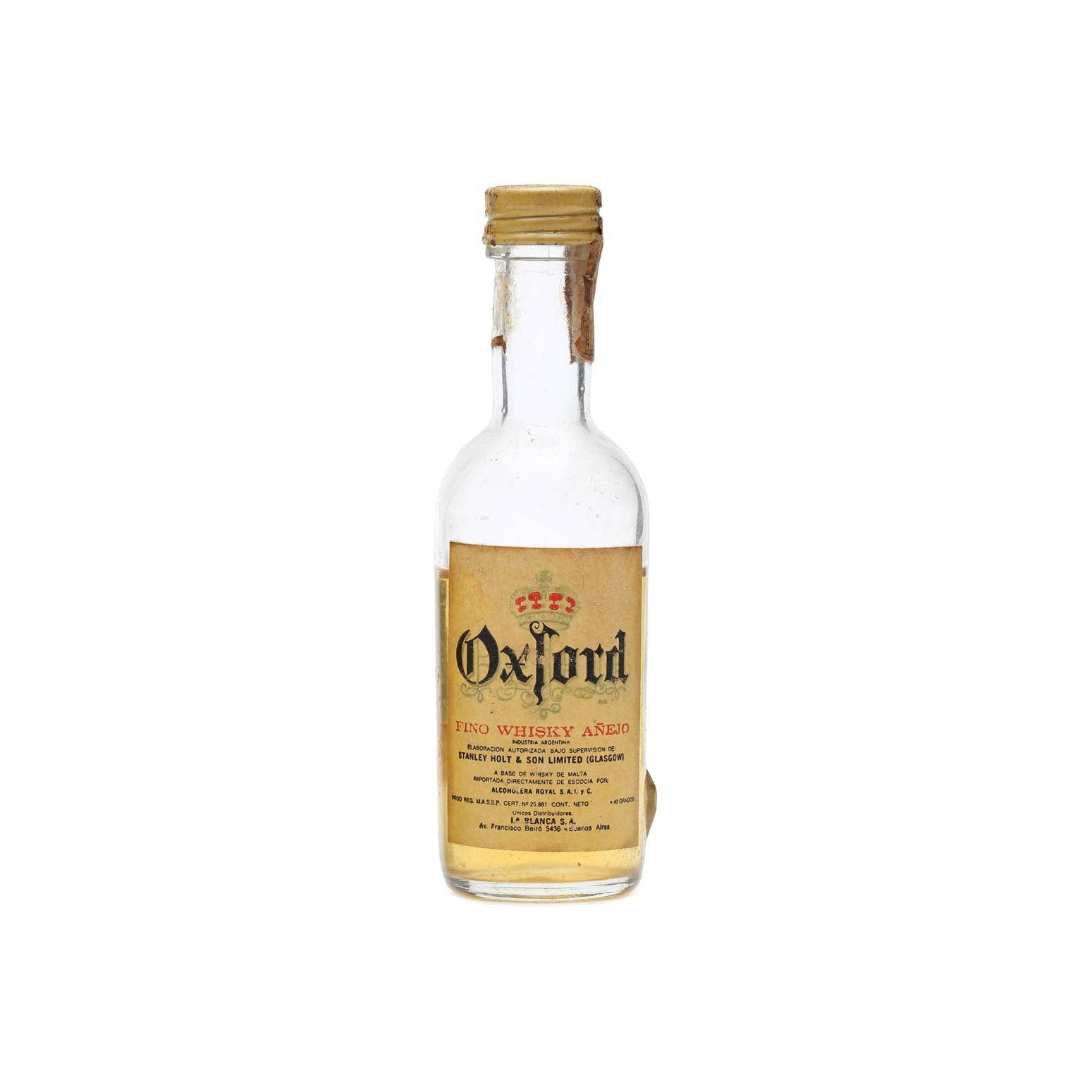 Oxford Fino Whisky Añejo 2