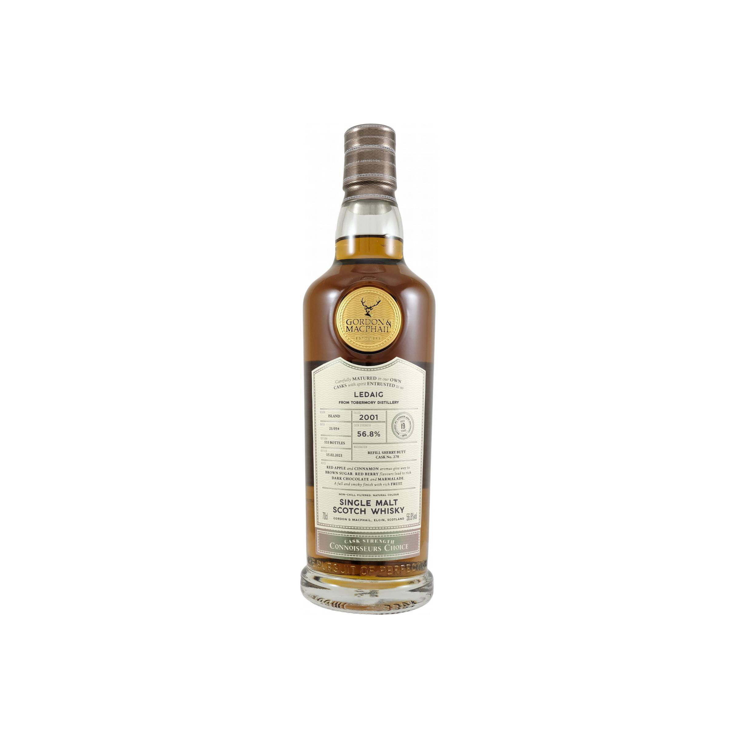 Tobermory 2001 19 Years Single Malt Whisky