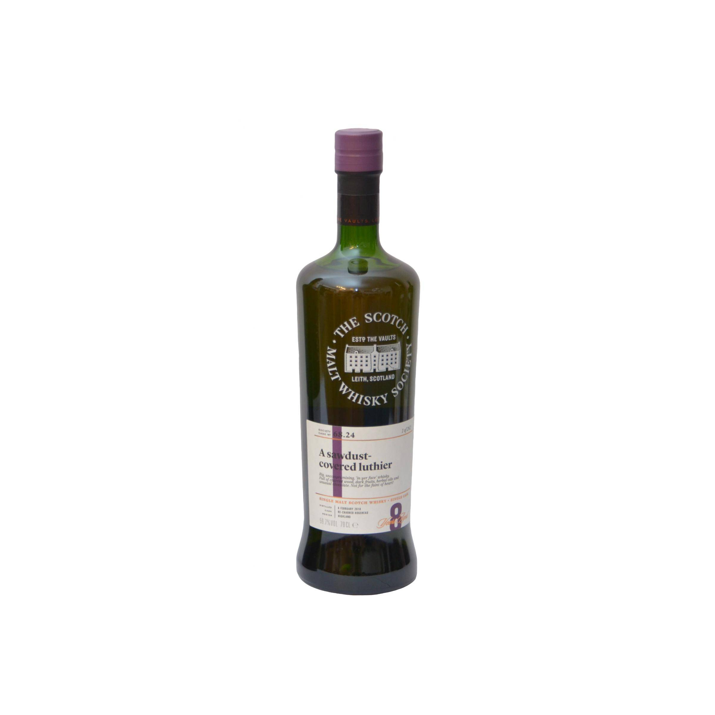 The Scotch Malt Whisky Society 2010 8 Years Single Malt Whisky