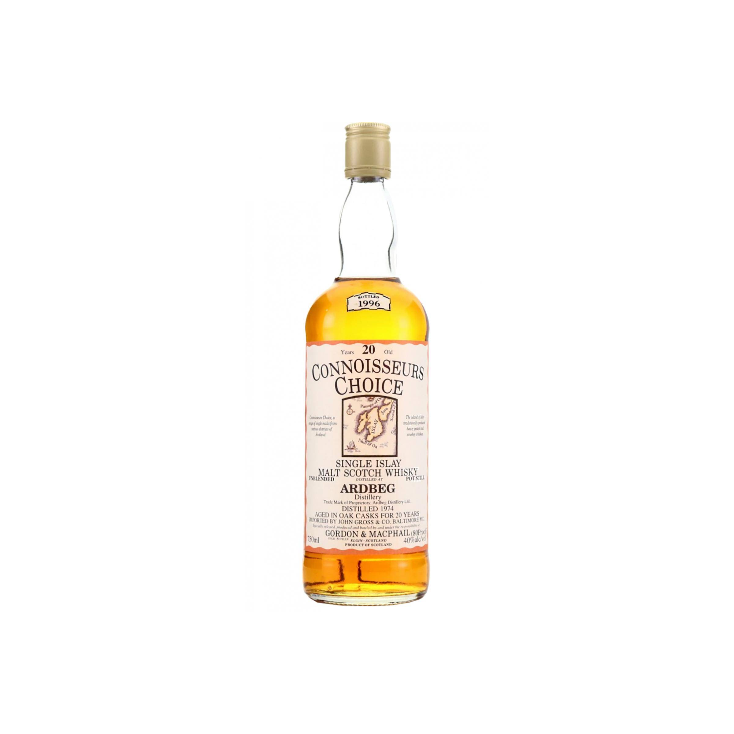 Ardbeg Connoisseurs Choice 1974 20 Years Single Malt Whisky