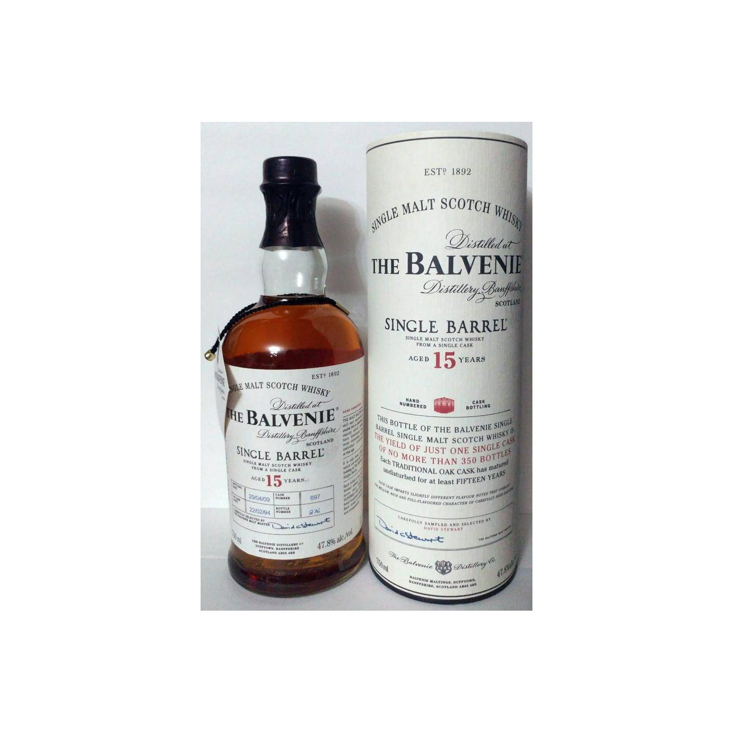 The Balvenie Single Cask 1994 15 Years Single Malt Whisky 2