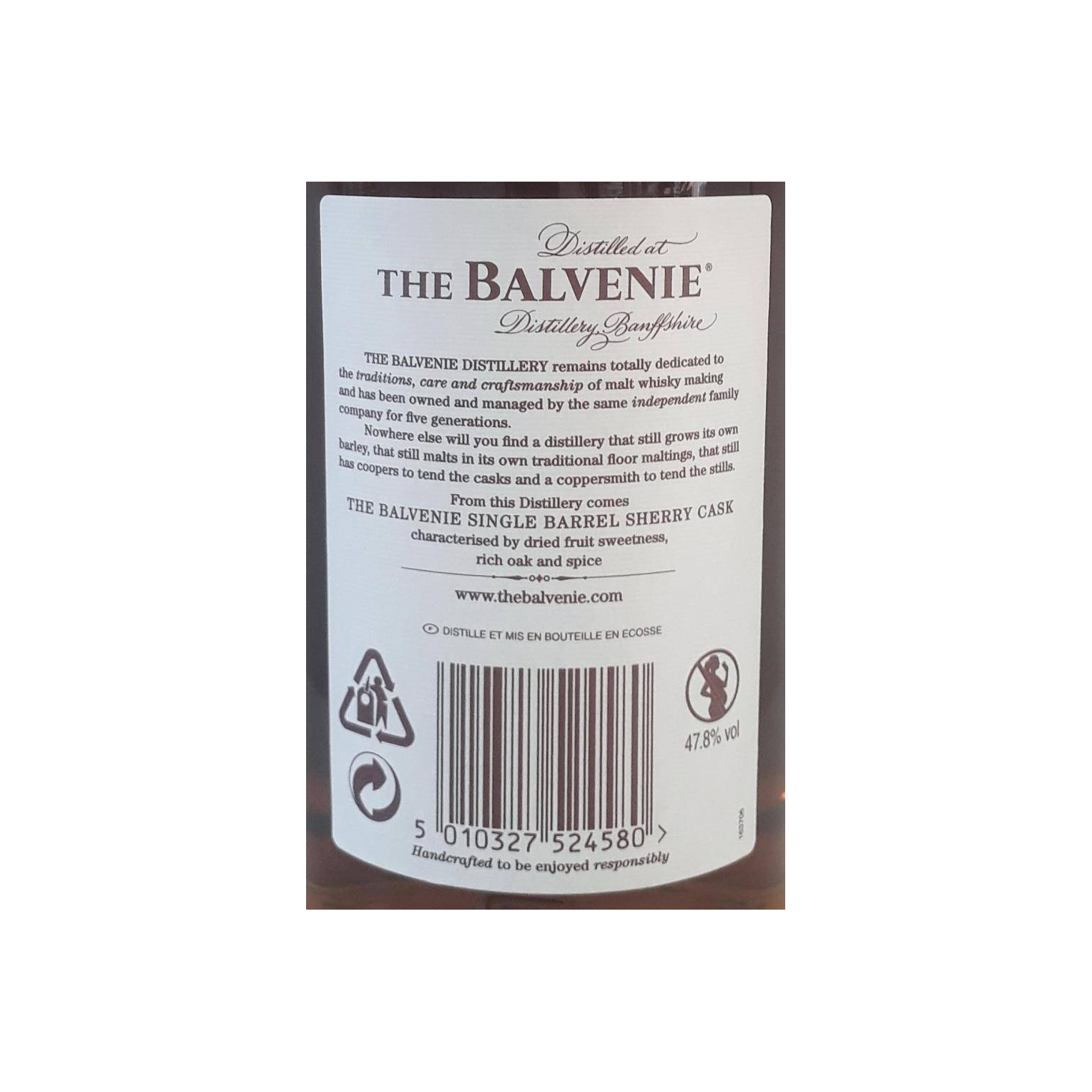 The Balvenie 15 Years Single Malt Whisky 2