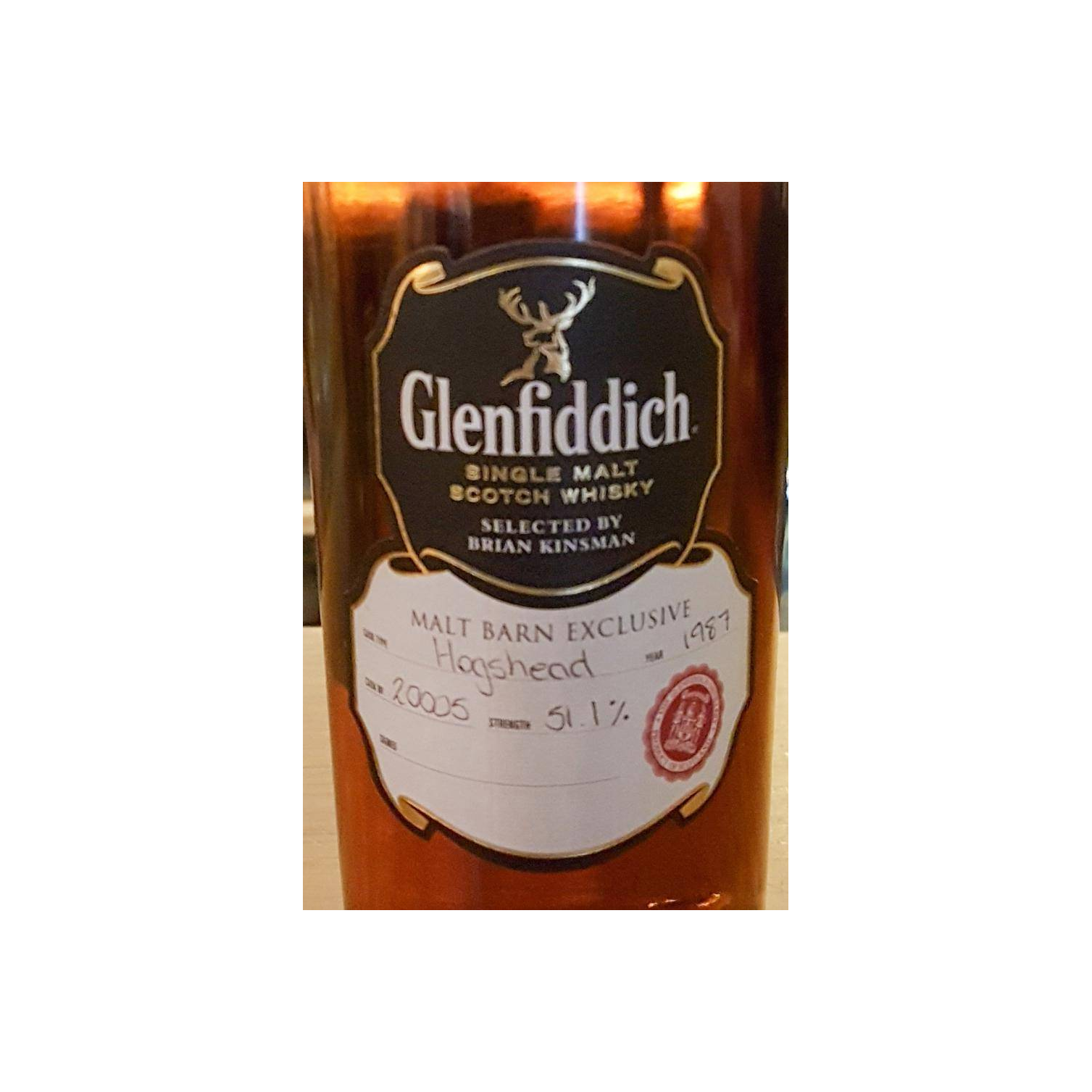 Glenfiddich 1987 29 Years Single Malt Whisky