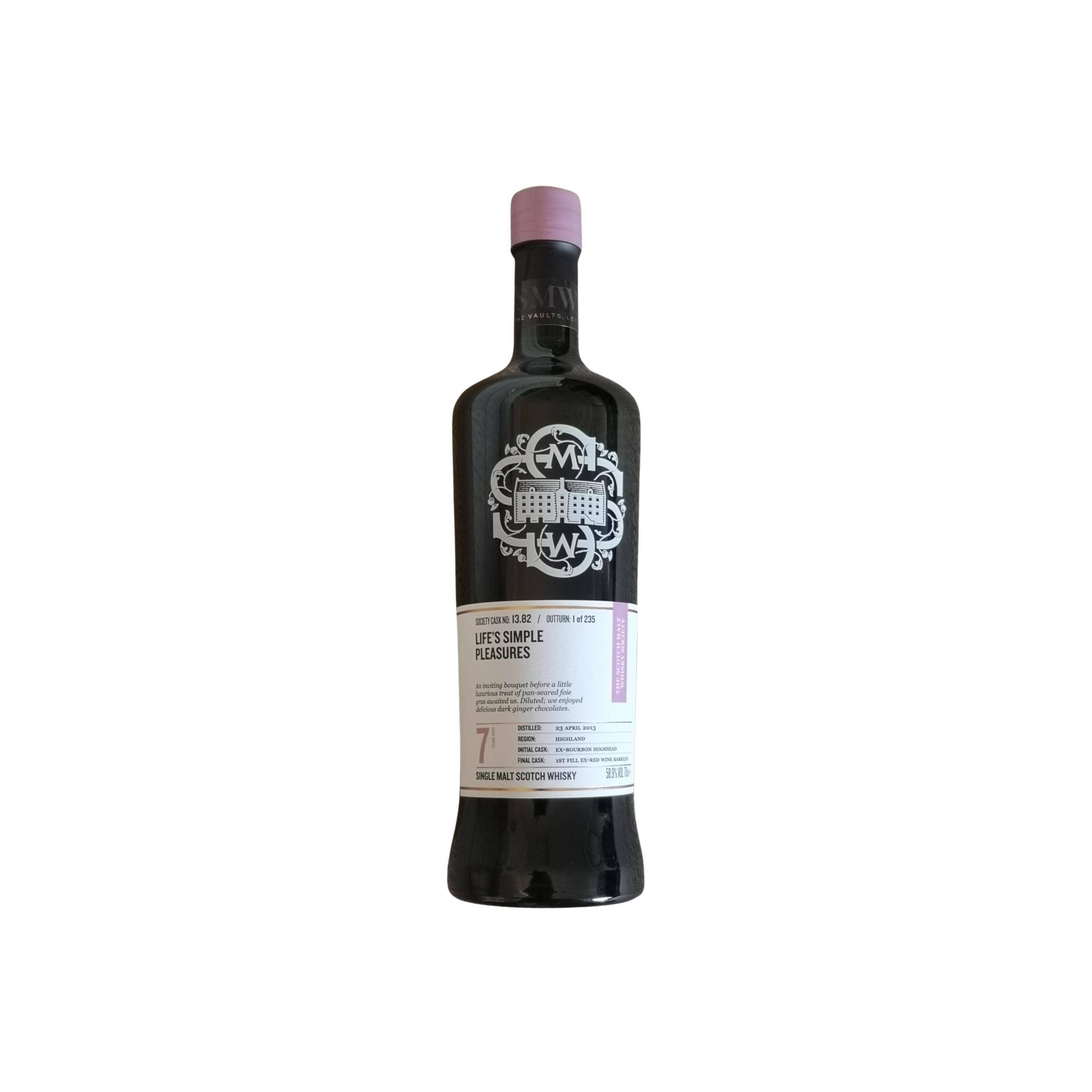 The Scotch Malt Whisky Society 2013 7 Years Single Malt Whisky