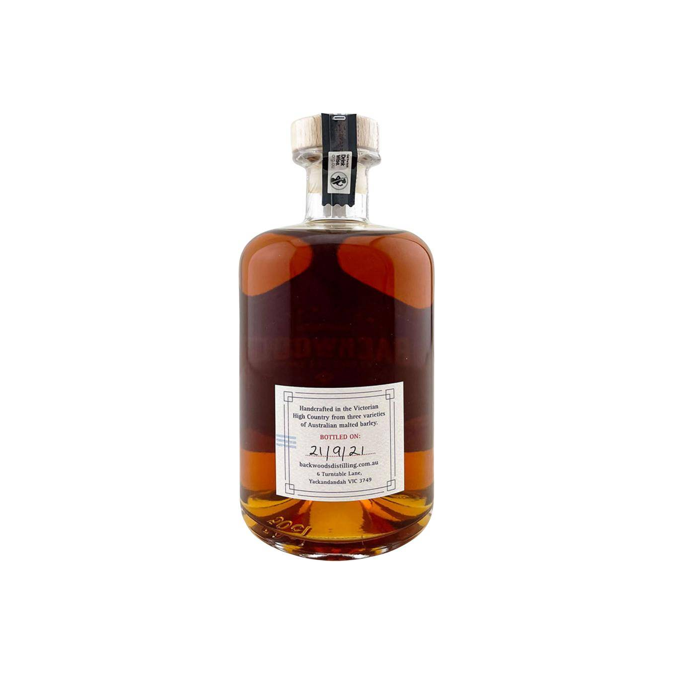 Backwoods Distilling Single Malt Whisky 2