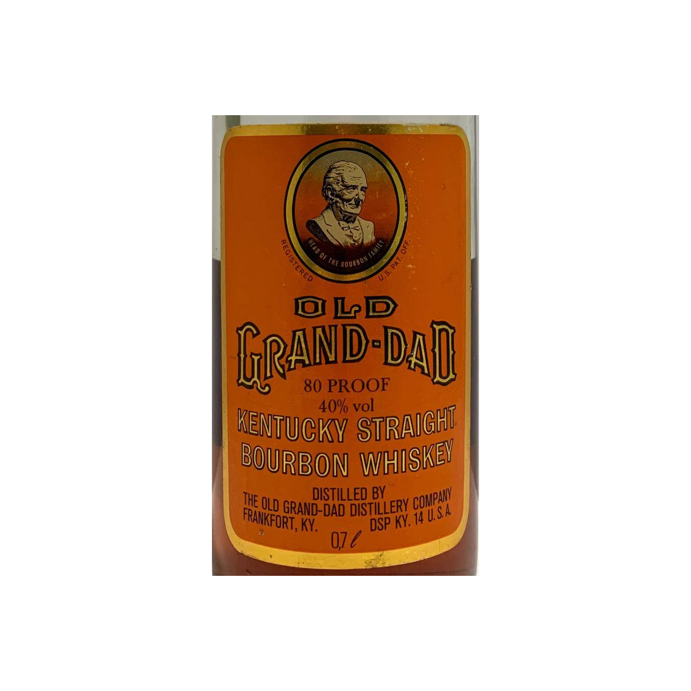 Old Grand-Dad Kentucky Straight Bourbon Whiskey