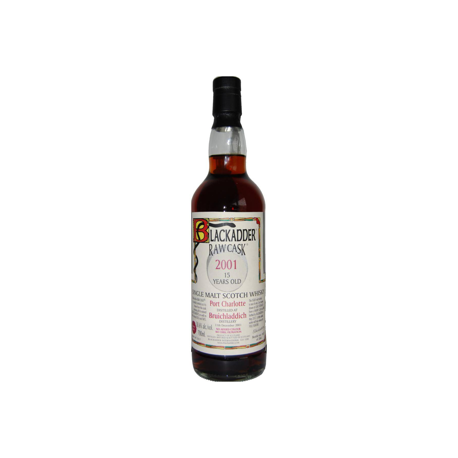 Bruichladdich Raw Cask 2001 15 Years Single Malt Whisky 2
