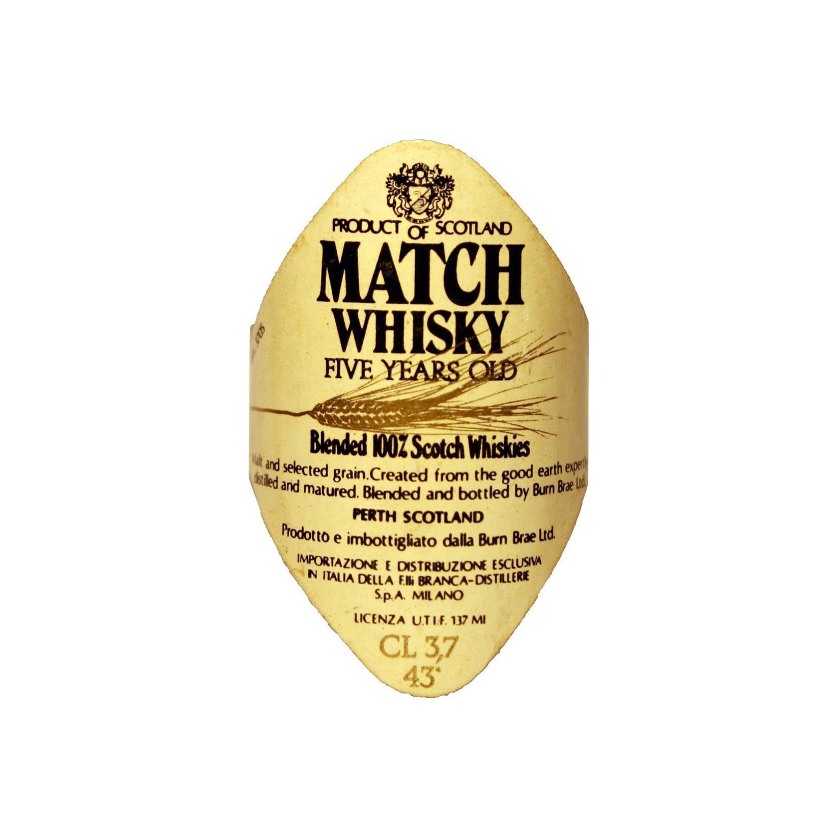 Match Whisky 05-year-old BBBl 3