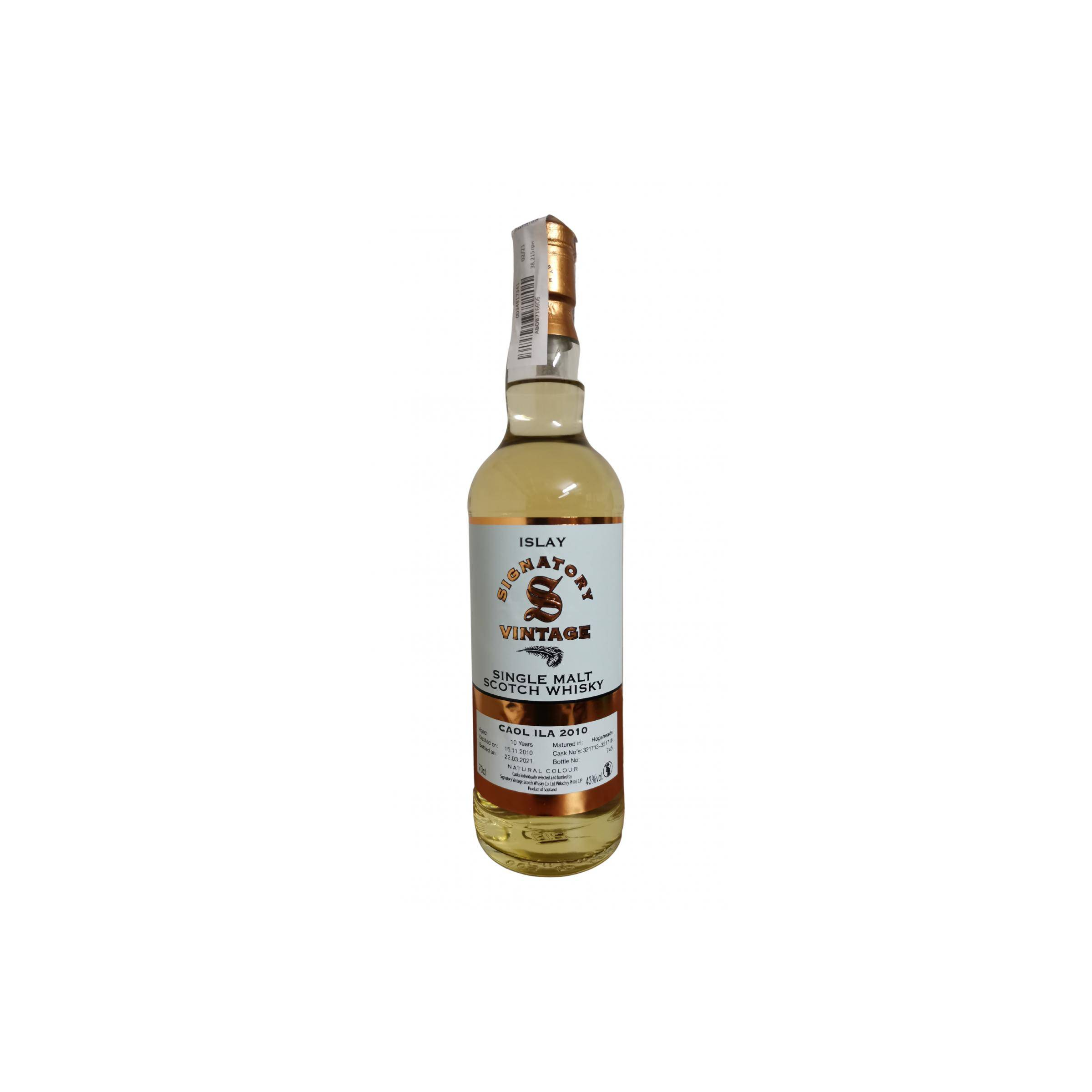 Caol Ila Vintage Collection 2010 10 Years Single Malt Whisky