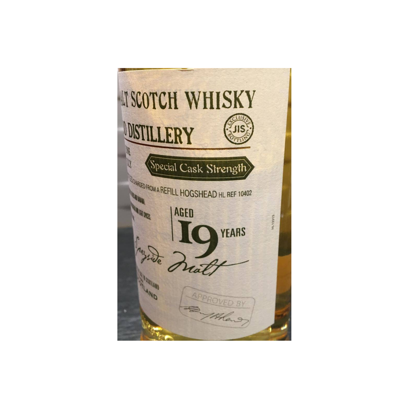 Linkwood Old Malt Cask 1995 19 Years Single Malt Whisky 2