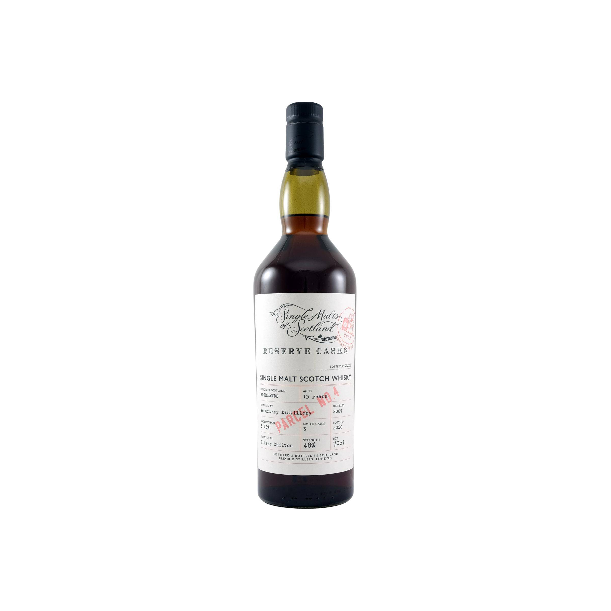 Elixir Distillers 2007 13 Years Single Malt Whisky