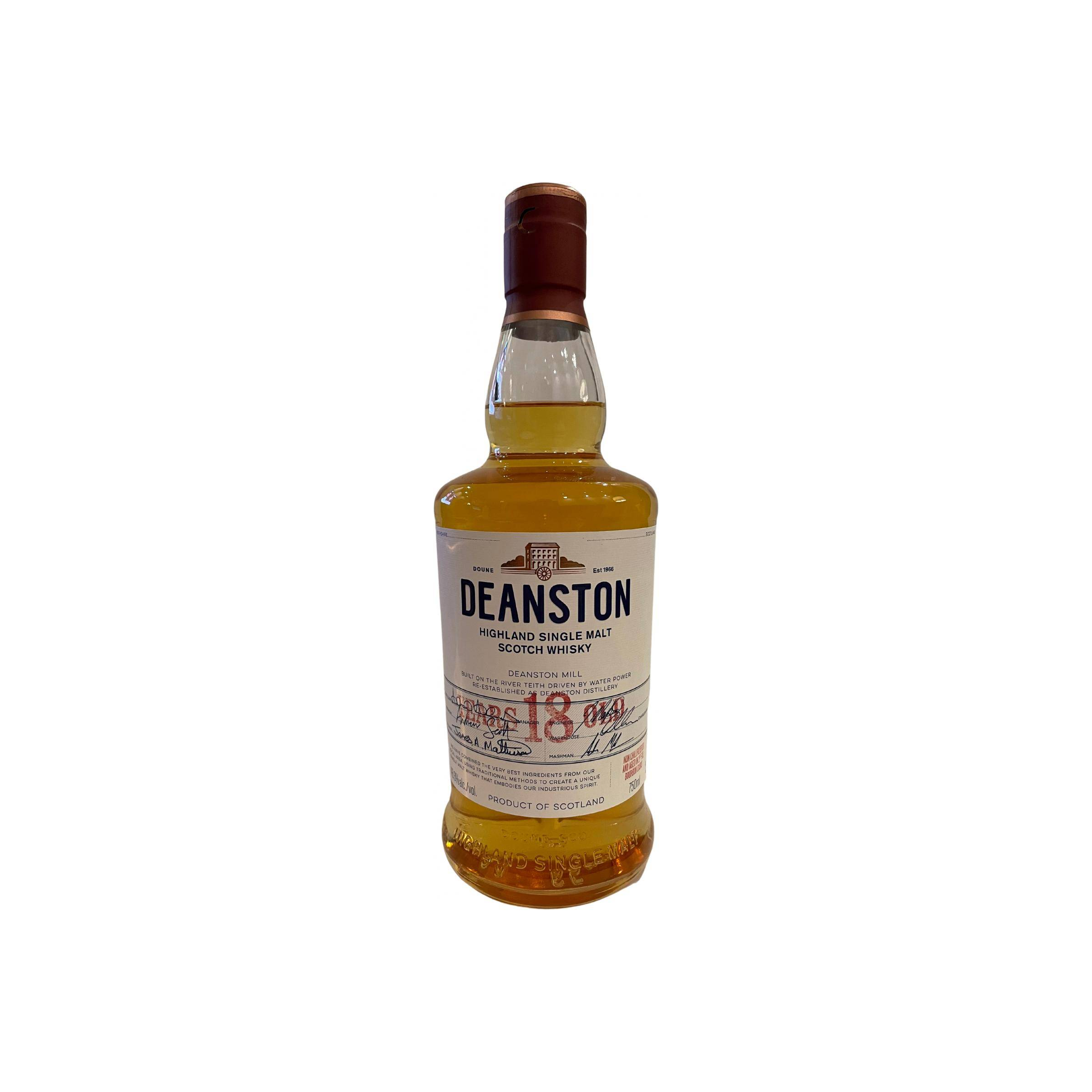 Deanston 18 Years Single Malt Whisky