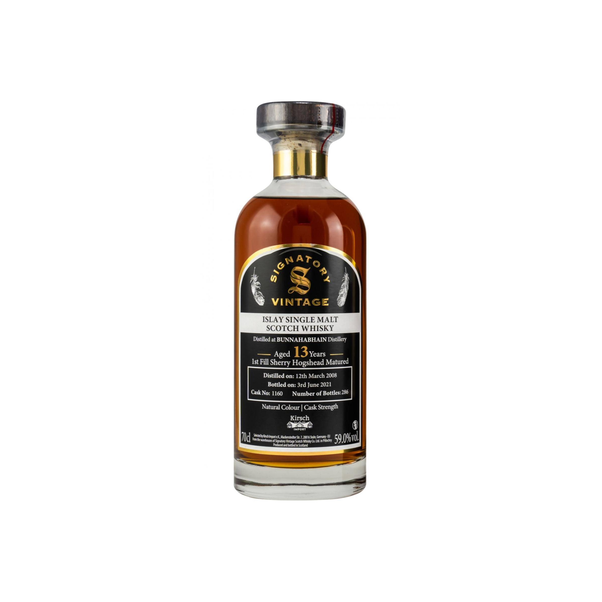 Bunnahabhain 2008 13 Years Single Malt Whisky