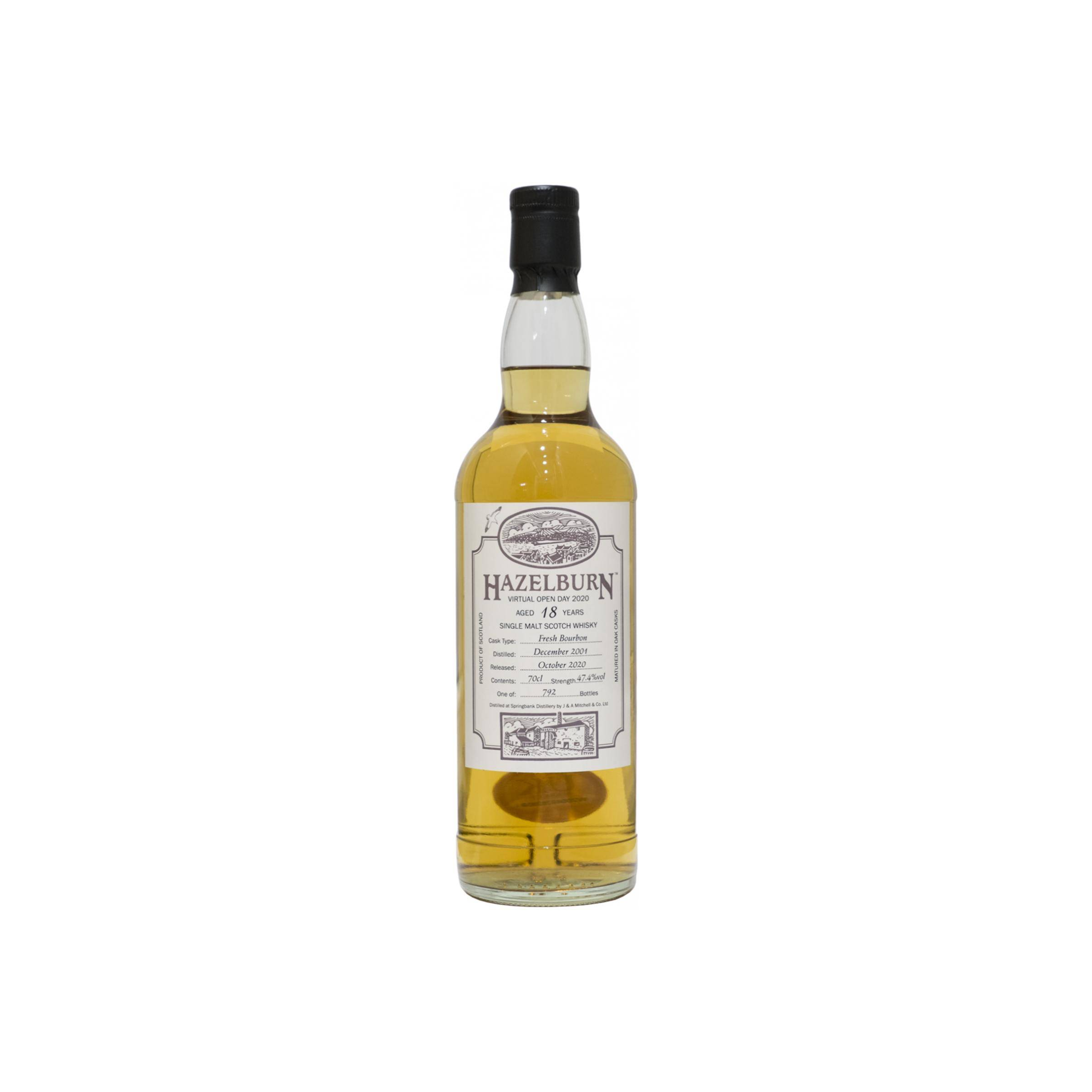 Hazelburn 2001 18 Years Single Malt Whisky 3