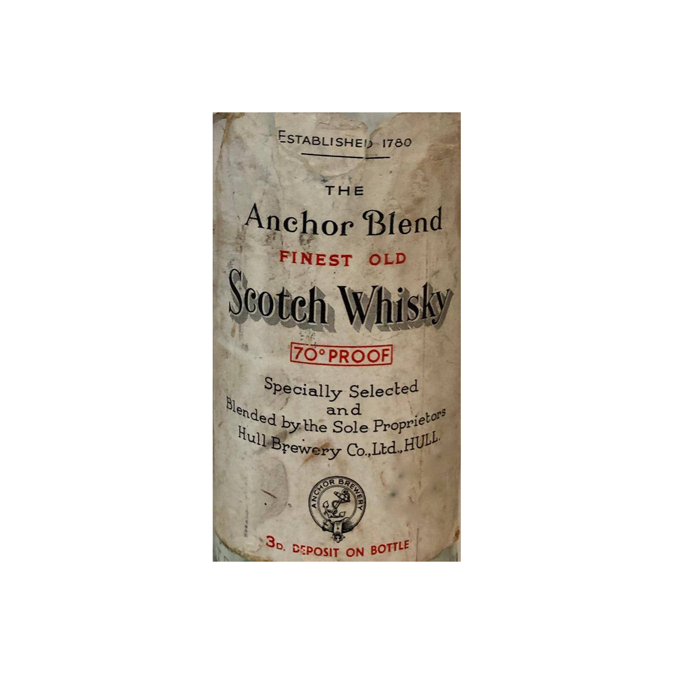 The Anchor Blend Finest Old Scotch Whisky