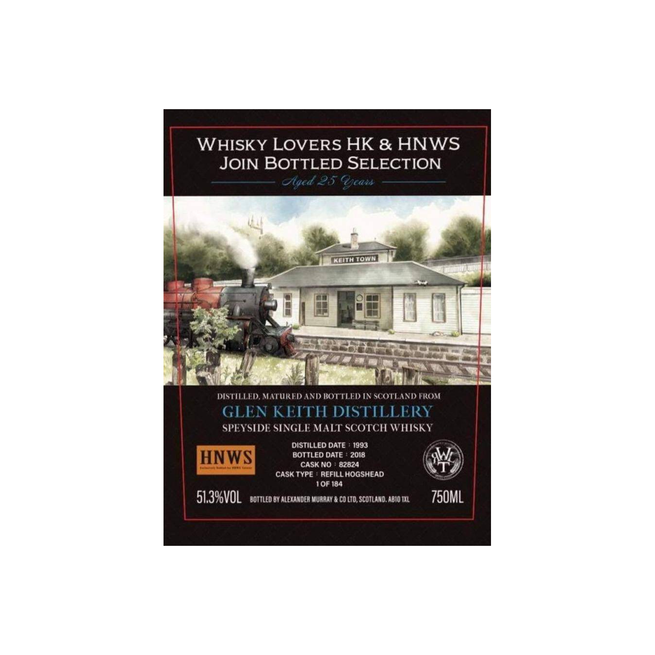 Glen Keith 1993 25 Years Single Malt Whisky 2