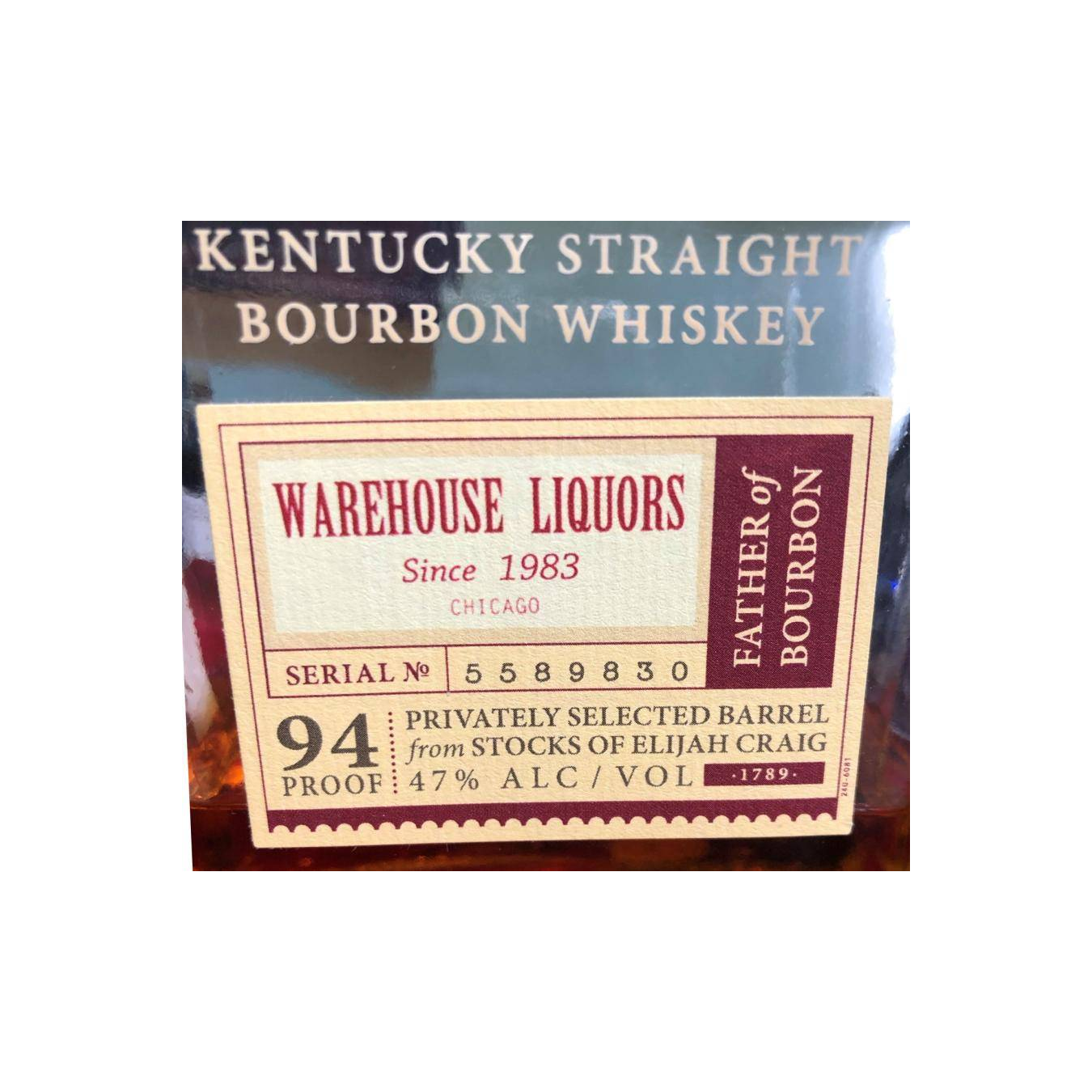 Elijah Craig 4 Years Bourbon Whisky