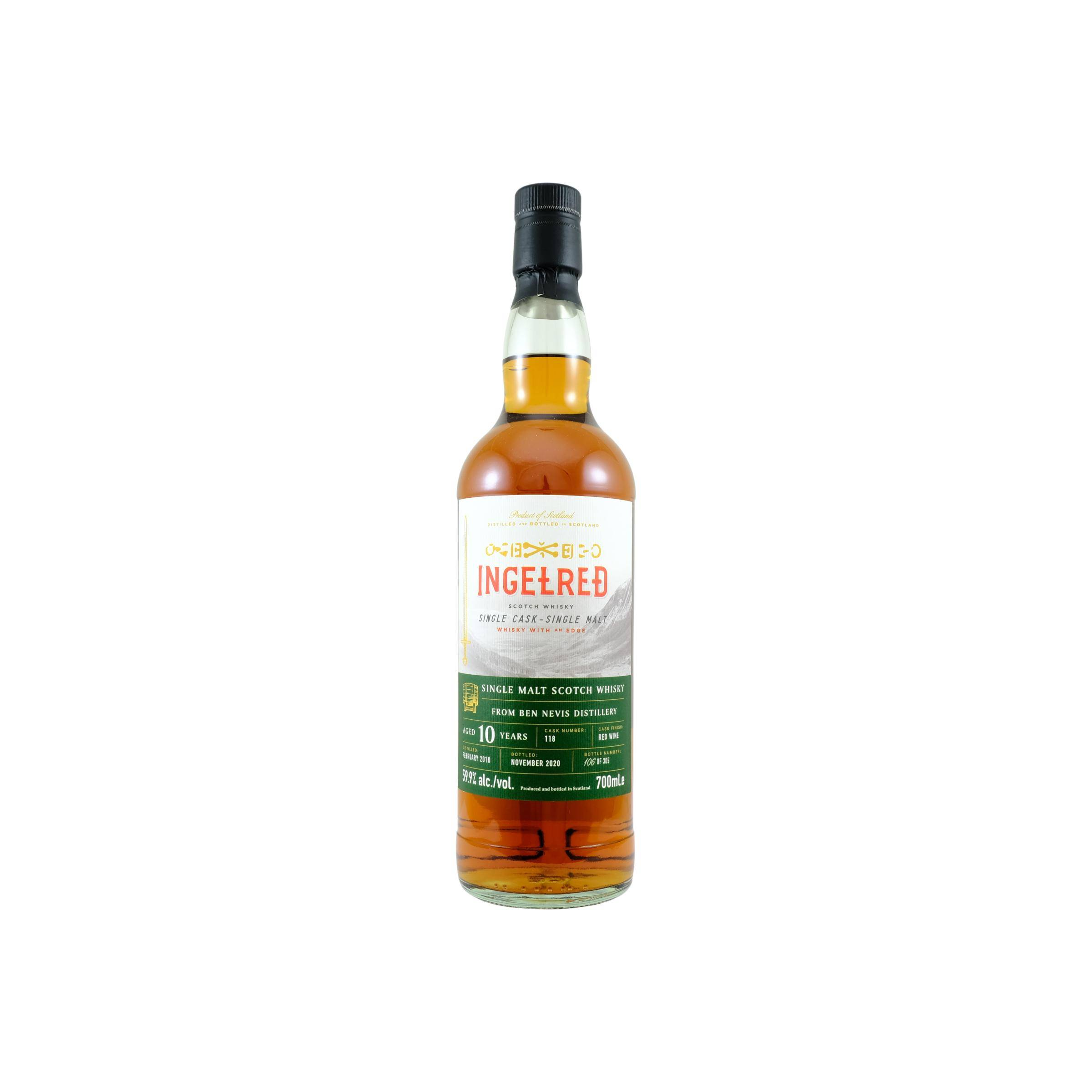 Ben Nevis 2010 10 Years Single Malt Whisky