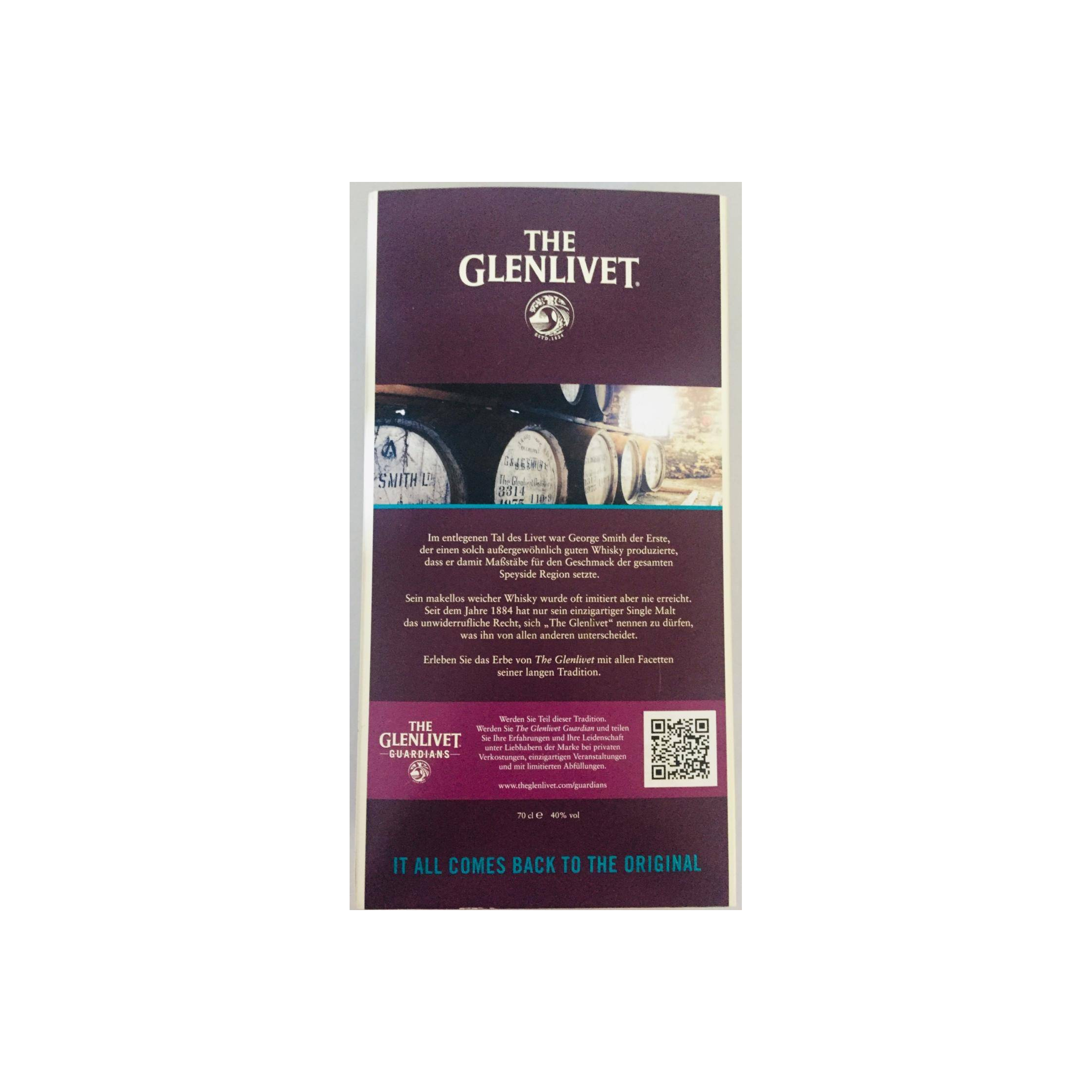 The Glenlivet Single Malt Whisky 3