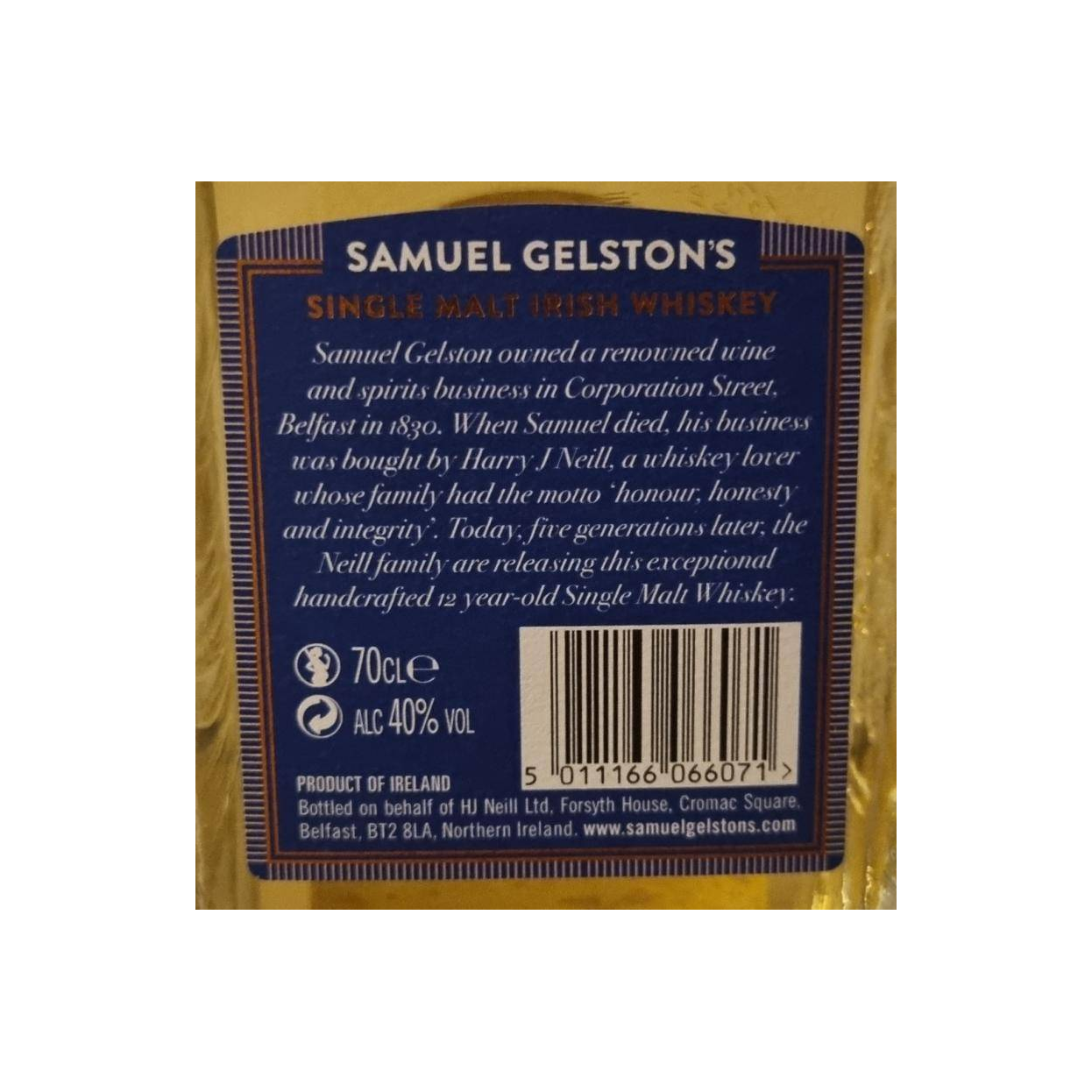 Samuel Gelston's 12-year-old 3