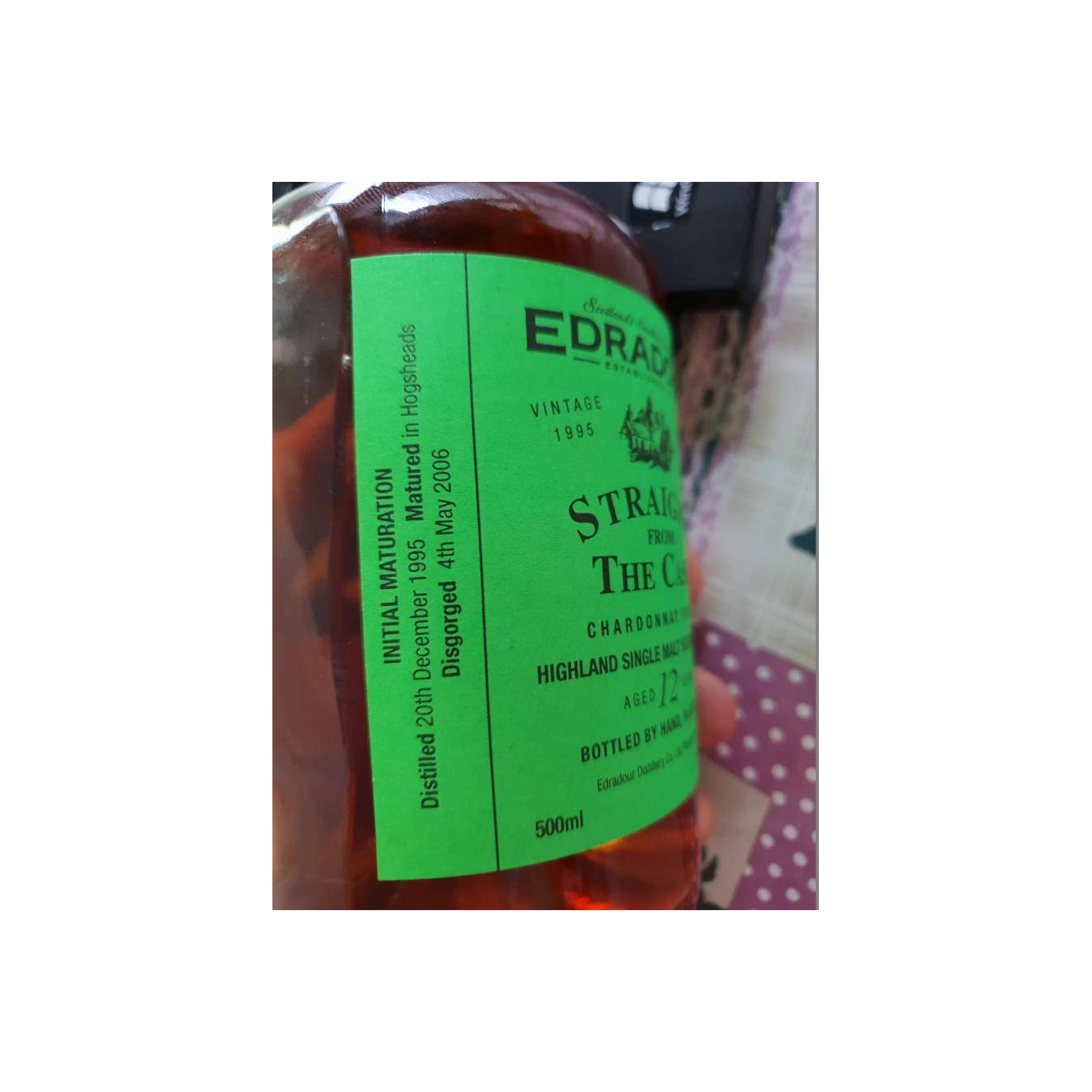 Edradour 1995 12 Years Single Malt Whisky 3