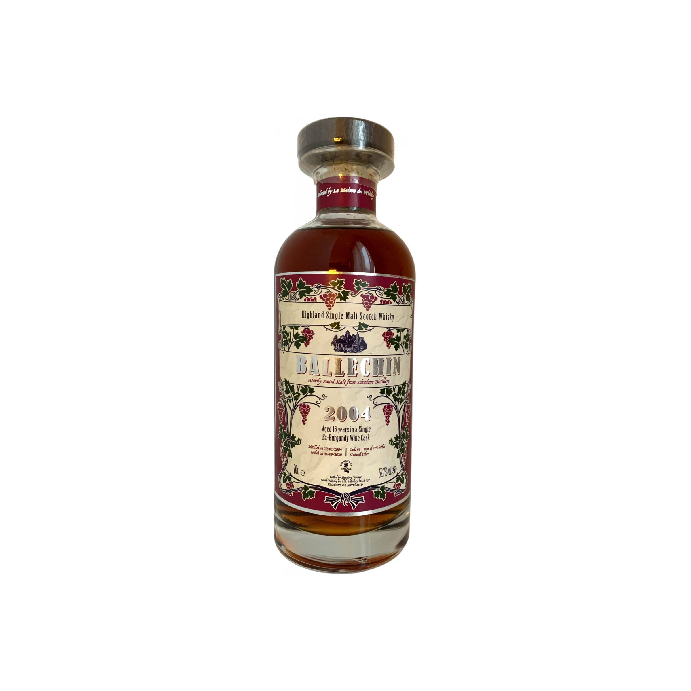 Edradour 2004 16 Years Single Malt Whisky