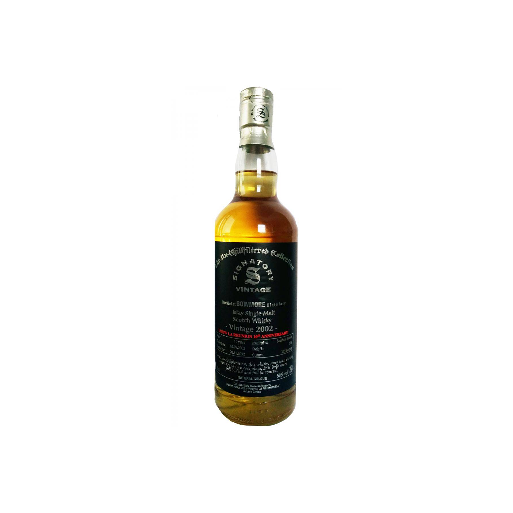 Bowmore The Un-Chillfiltered Collection 2002 10 Years Single Malt Whisky