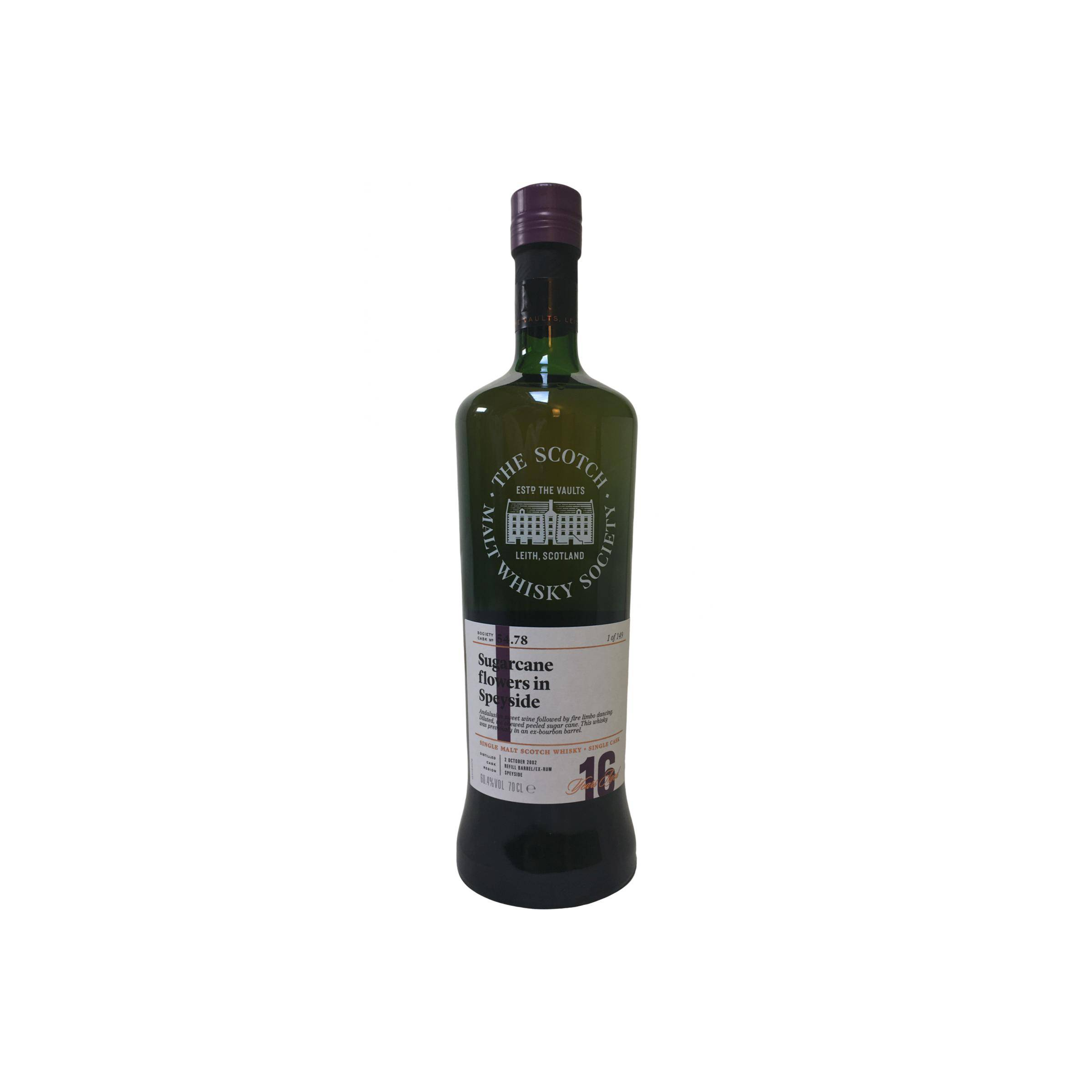 The Scotch Malt Whisky Society 2002 16 Years Single Malt Whisky
