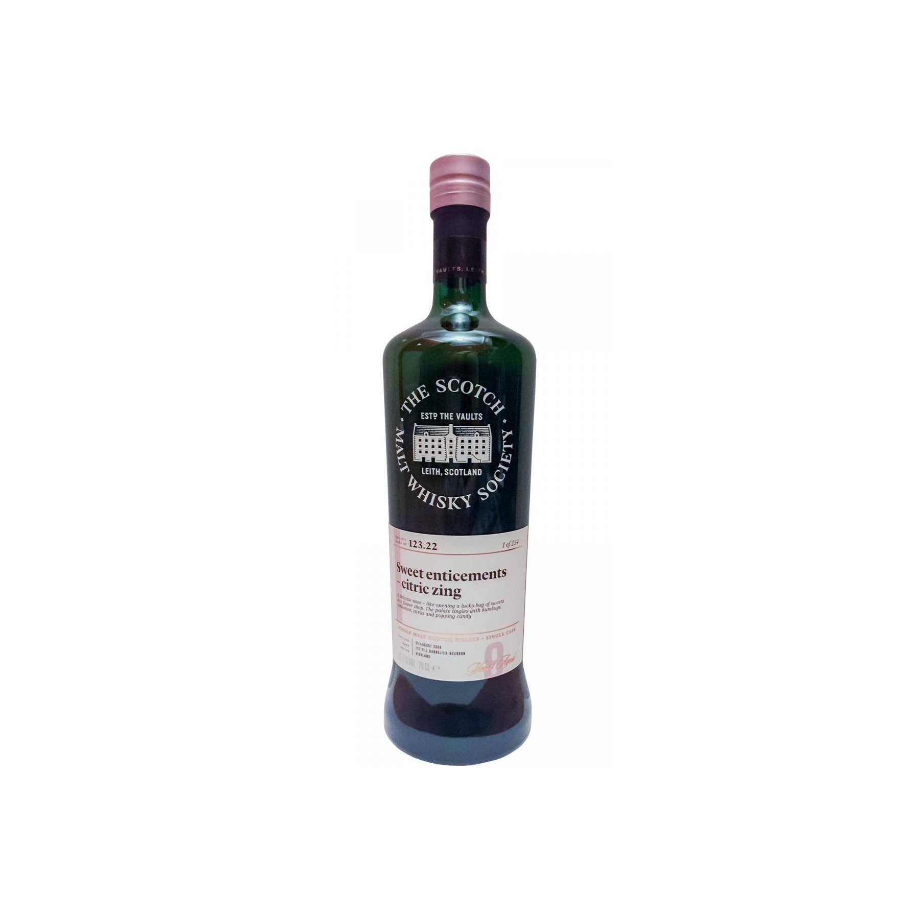 The Scotch Malt Whisky Society 2008 9 Years Single Malt Whisky
