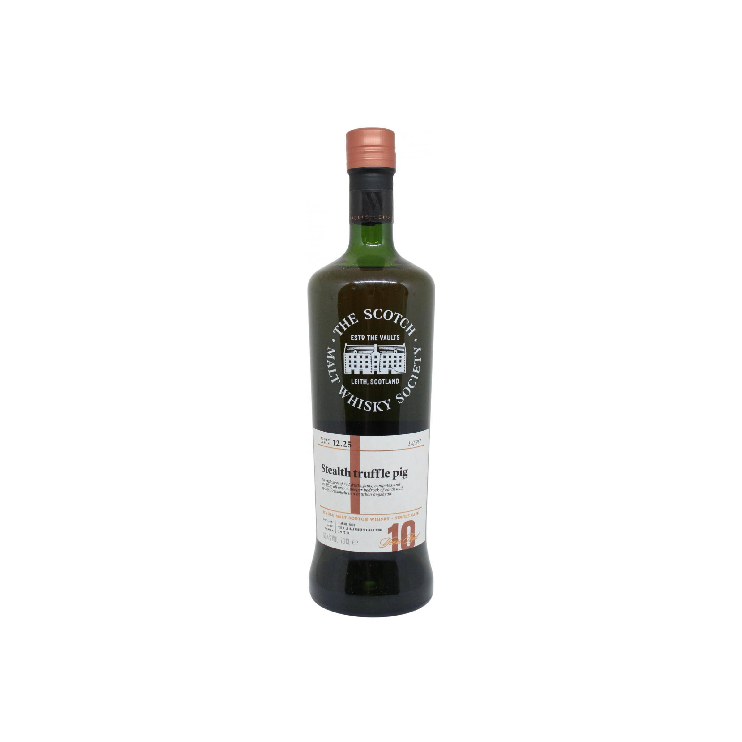 The Scotch Malt Whisky Society 2008 10 Years Single Malt Whisky