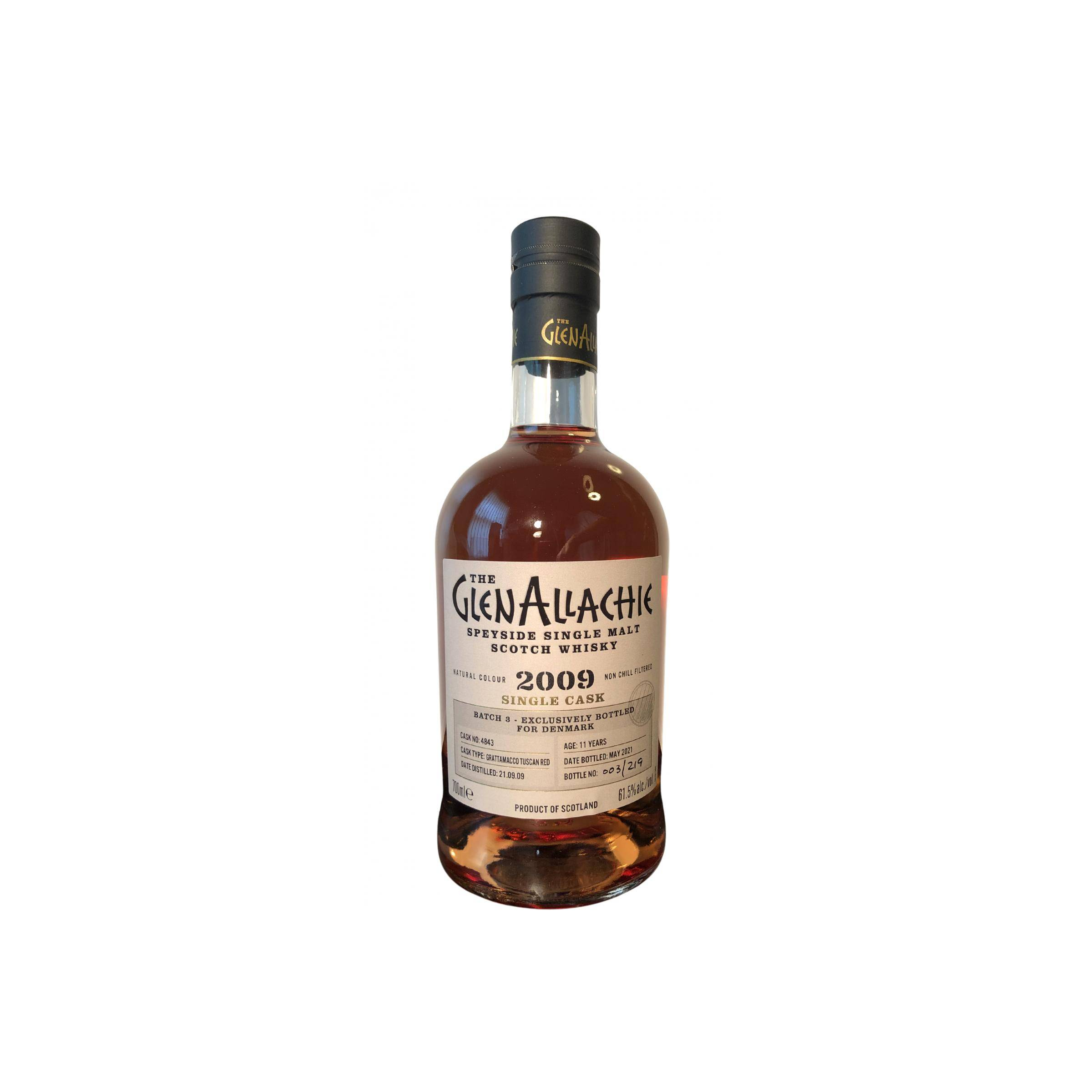 The GlenAllachie Single Cask 2009 11 Years Single Malt Whisky