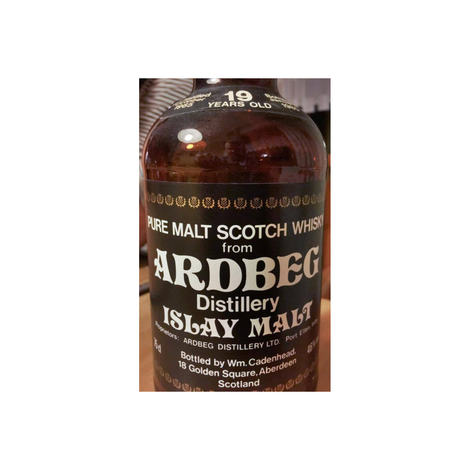 Ardbeg 1965 19 Years Single Malt Whisky