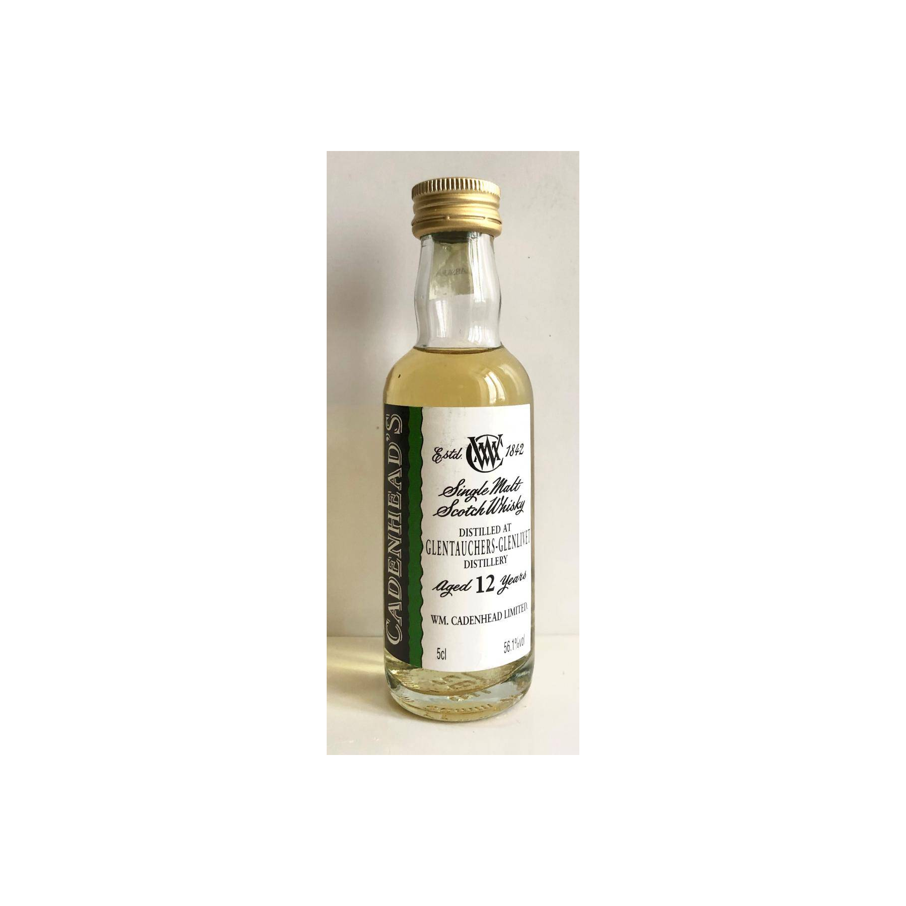 Glentauchers Miniature 1998 12 Years Single Malt Whisky 2