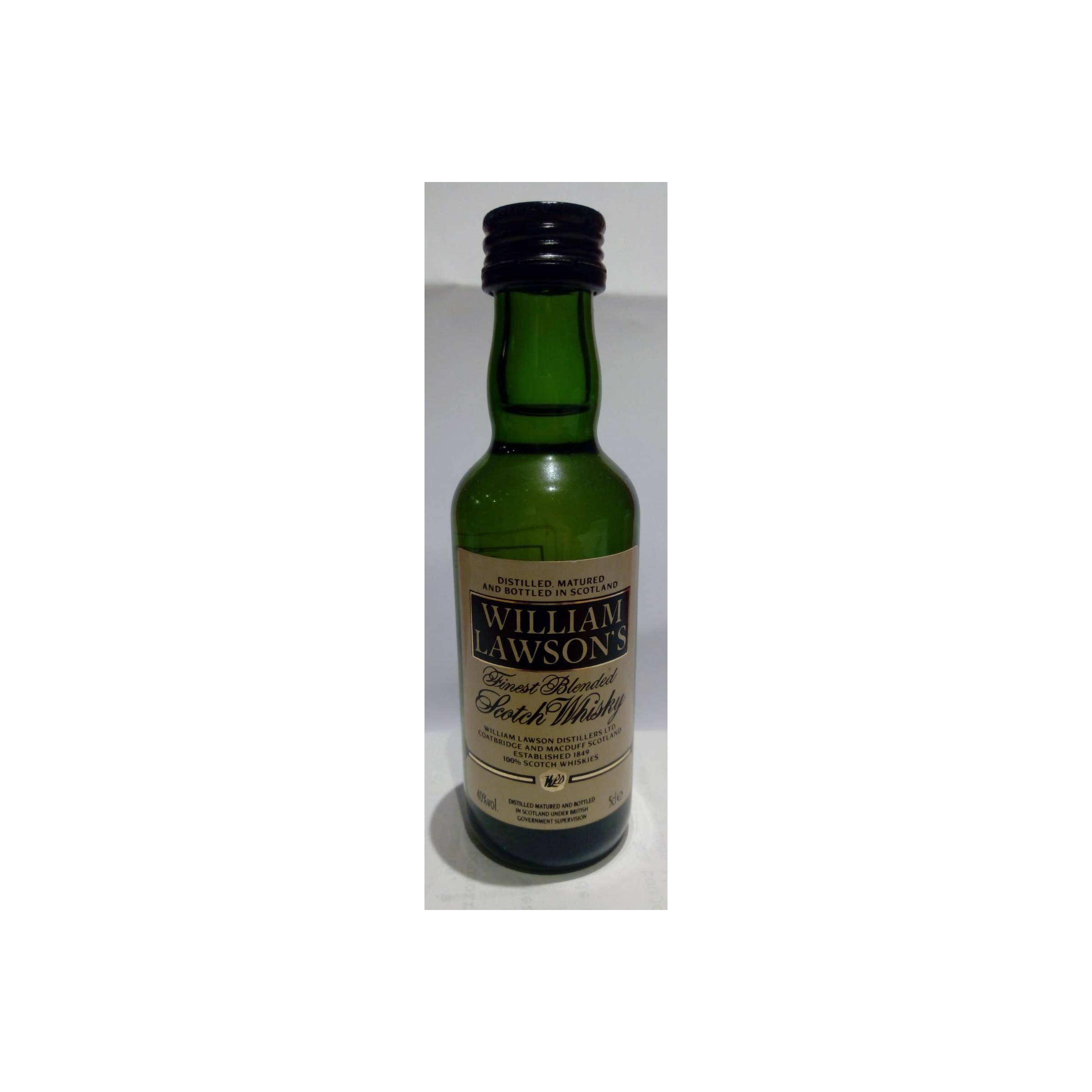 William Lawson's Miniature Blended Whisky 2
