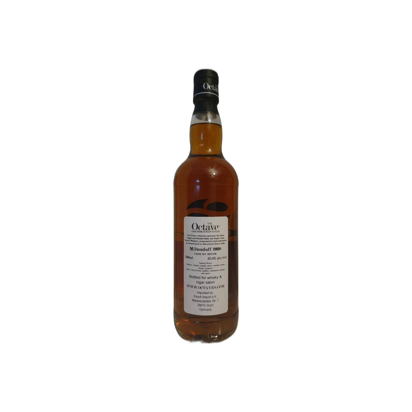 Miltonduff The Octave 2008 12 Years Single Malt Whisky 2