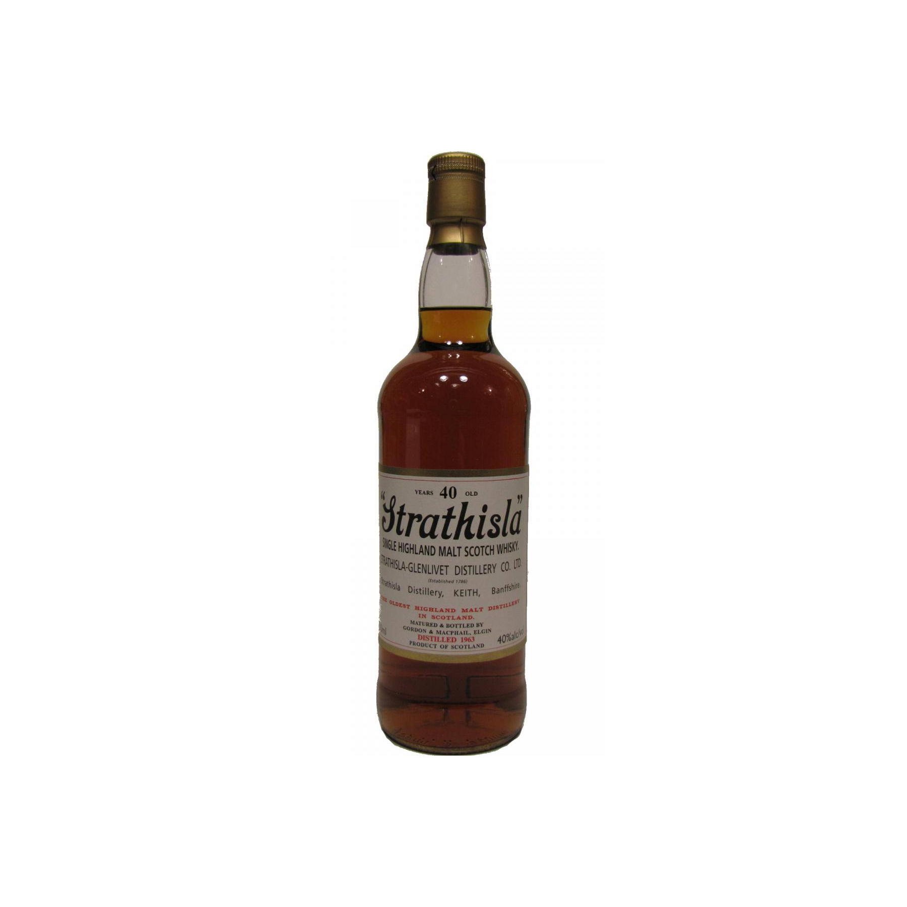 Strathisla Licensed Bottling 1963 40 Years Single Malt Whisky