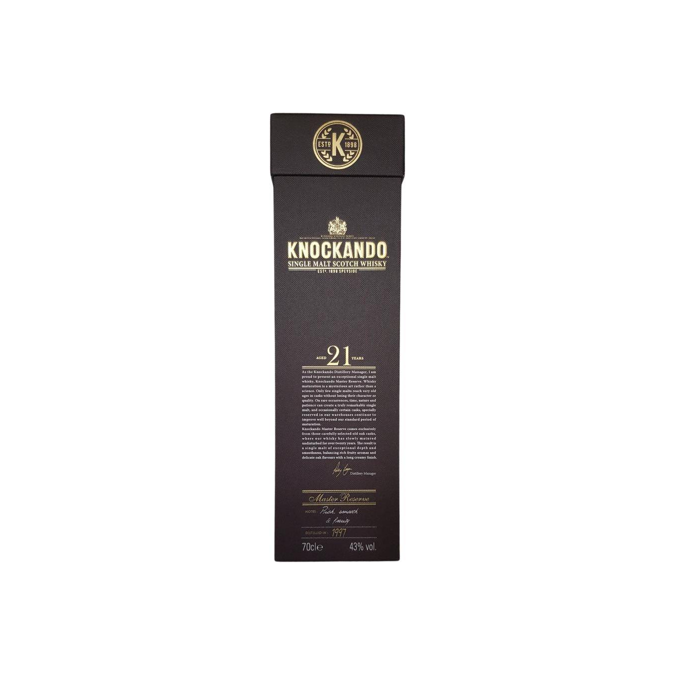 Knockando 1997 21 Years Single Malt Whisky 3