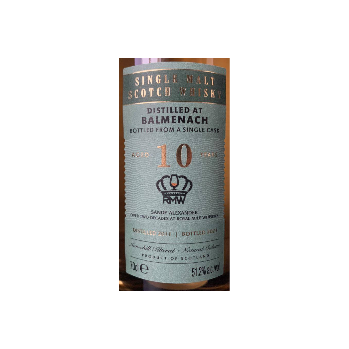 Balmenach 2011 10 Years Single Malt Whisky 3