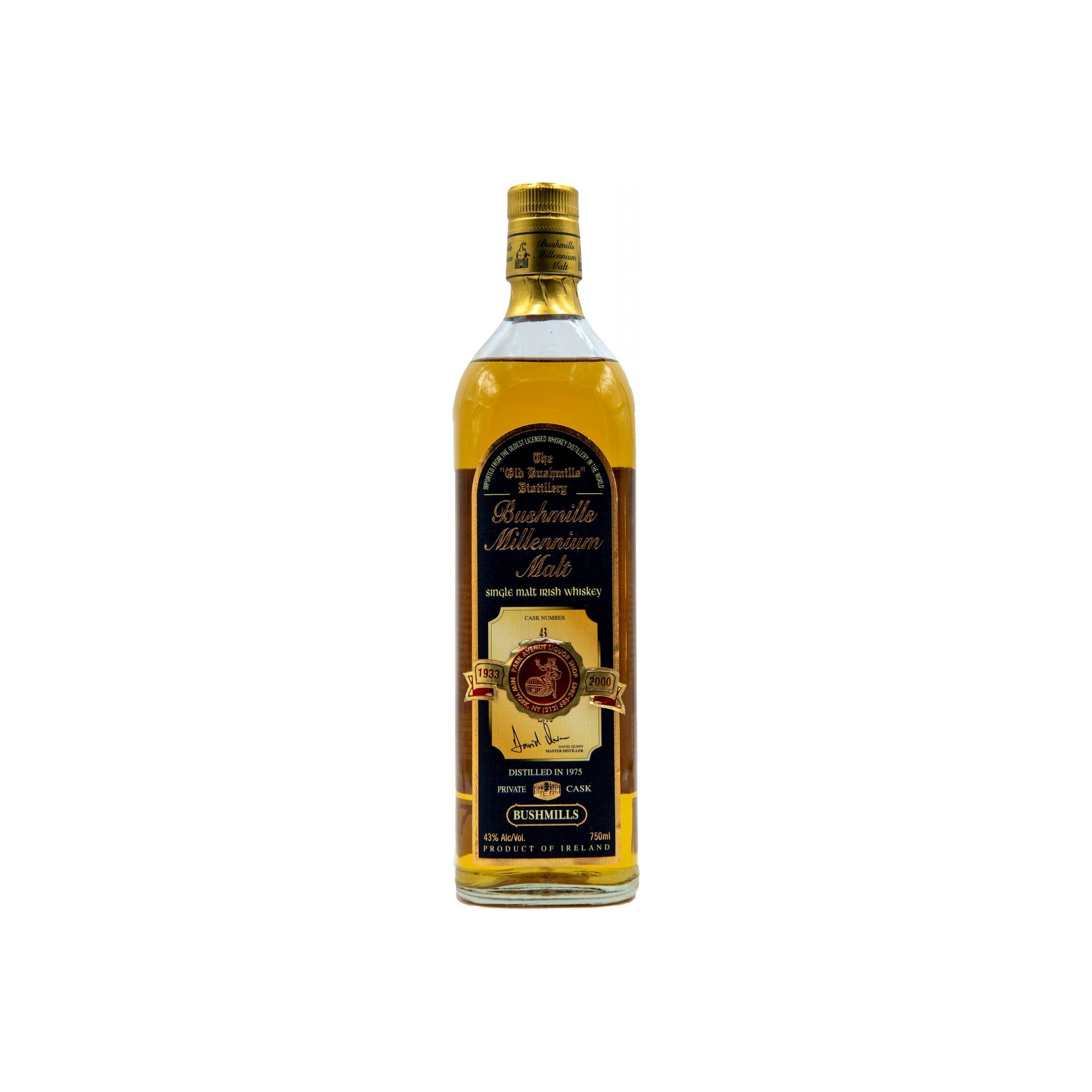Bushmills 1975 25 Years Single Malt Whisky