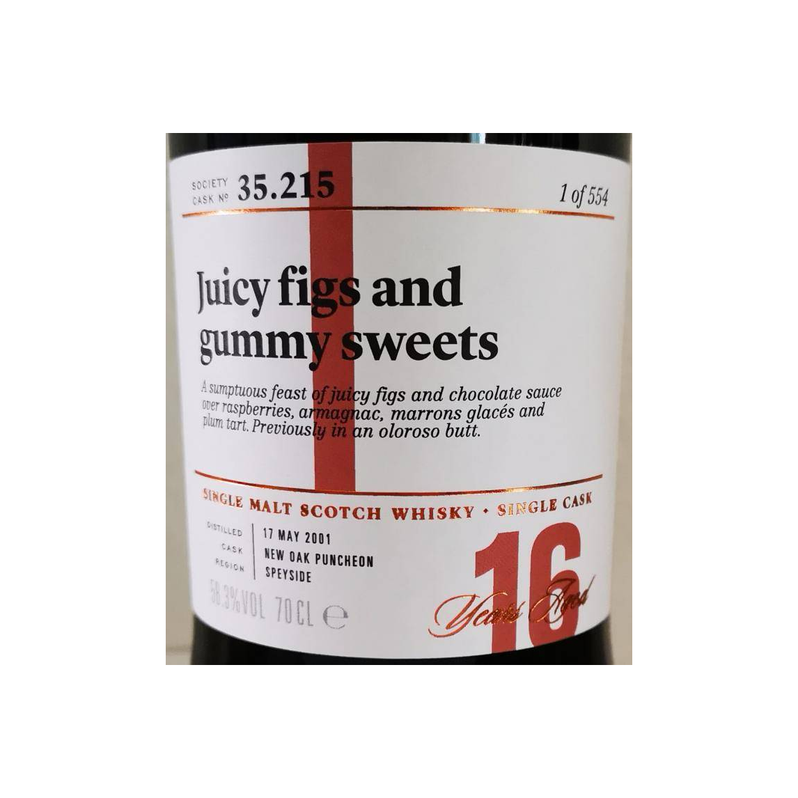 The Scotch Malt Whisky Society 2001 16 Years Single Malt Whisky 2