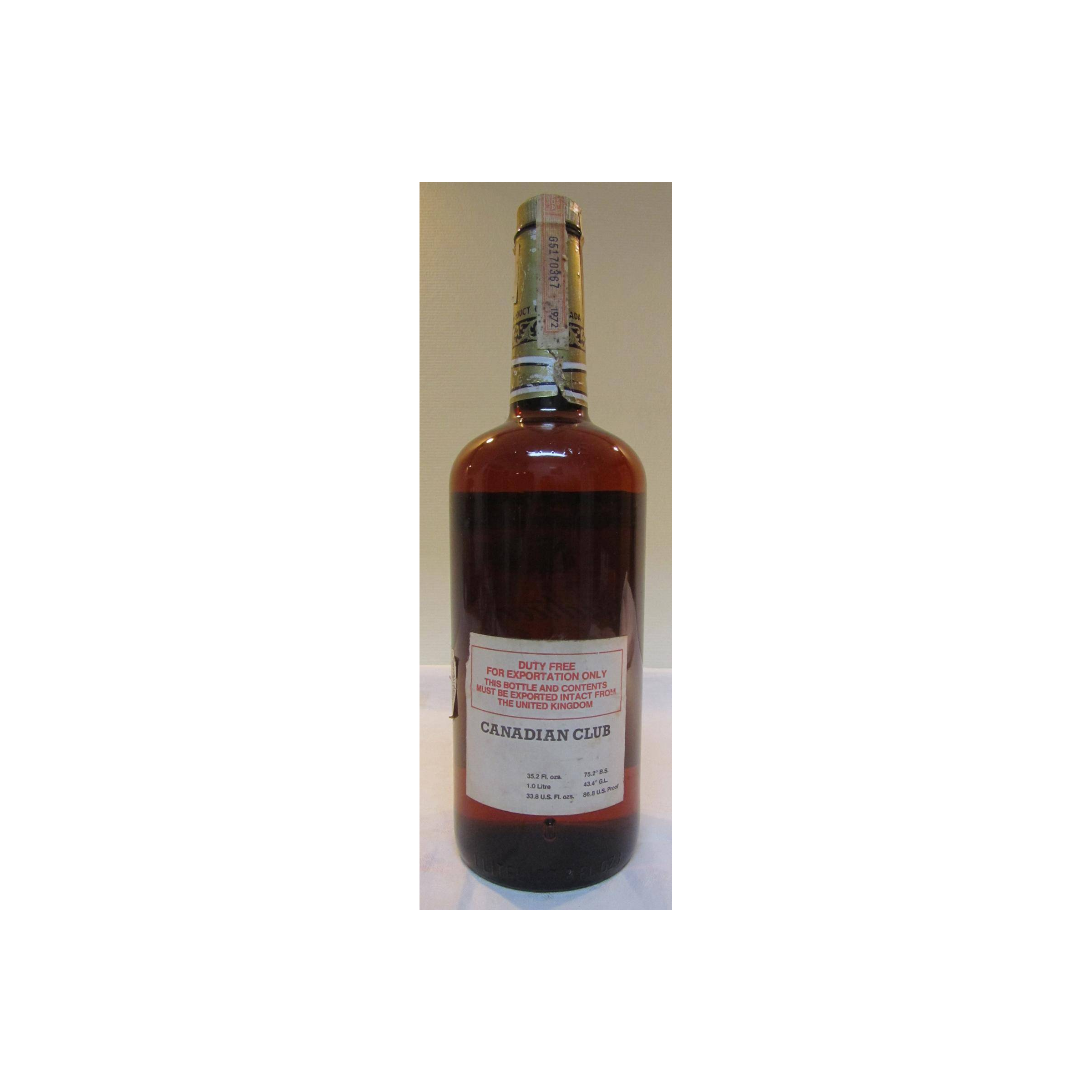 Canadian Club Canadian Whisky 3