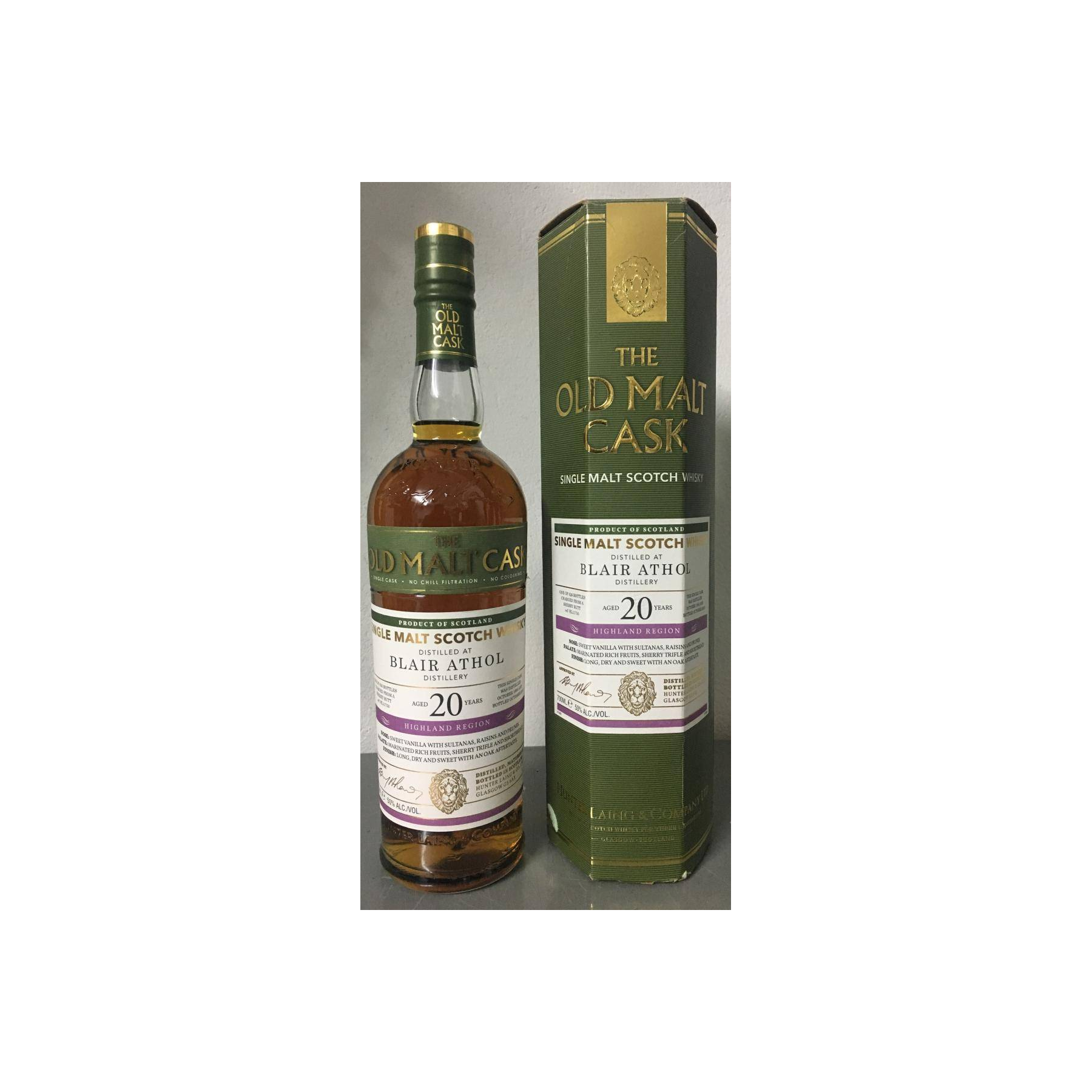 Blair Athol Old Malt Cask 1995 20 Years Single Malt Whisky 2
