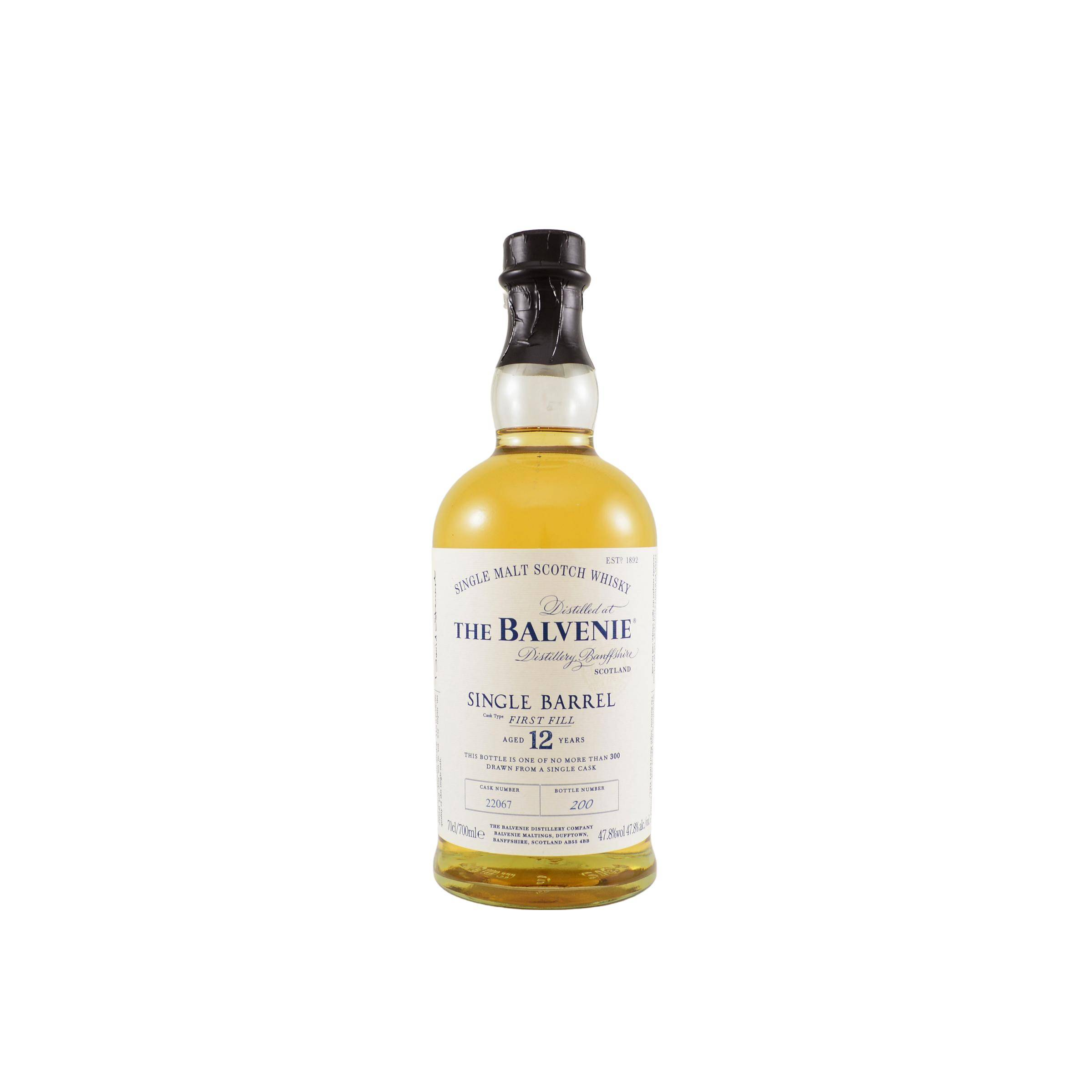 The Balvenie Single Cask 12 Years Single Malt Whisky
