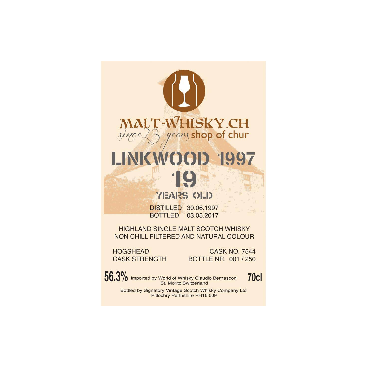 Linkwood 1997 19 Years Single Malt Whisky 2