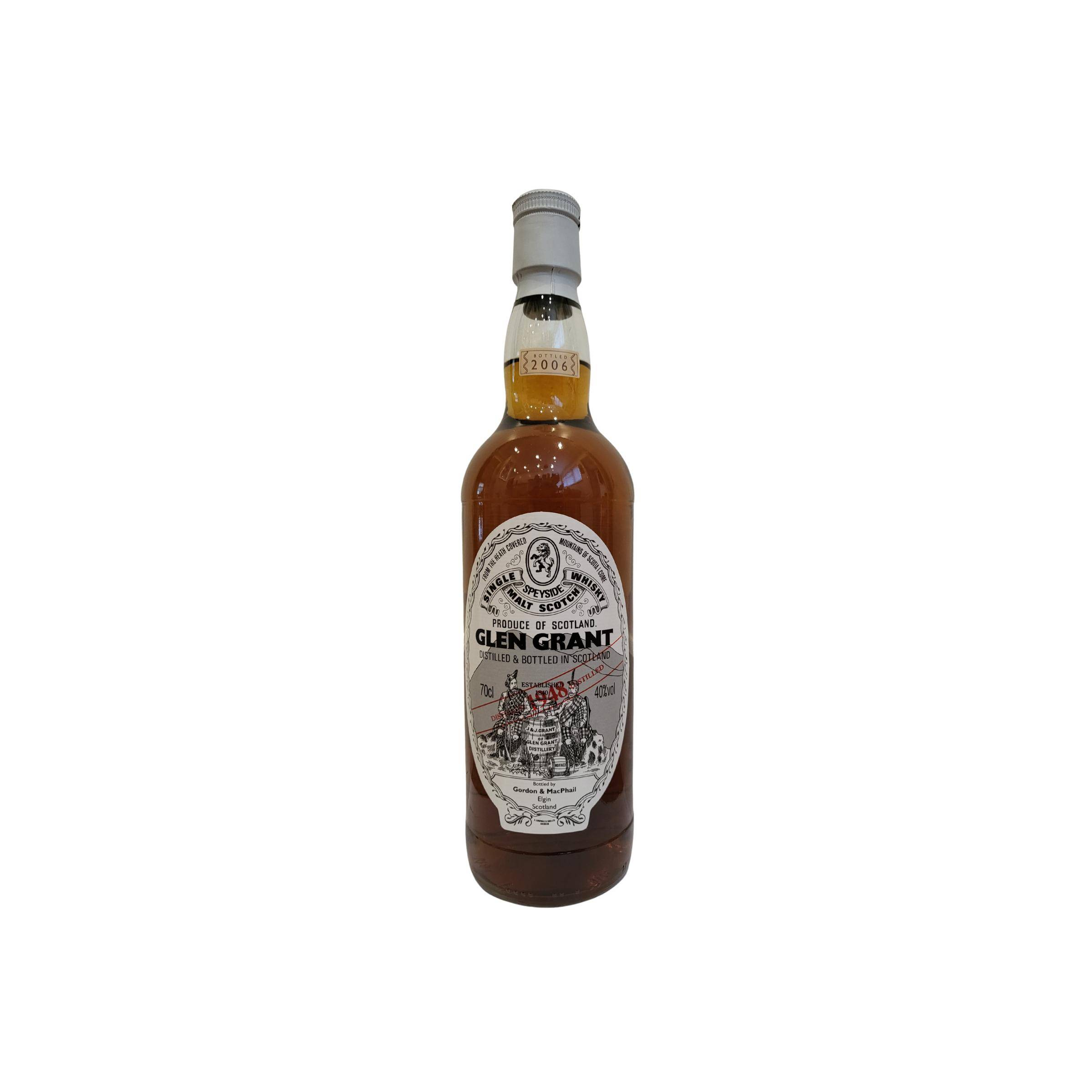 Glen Grant Licensed Bottling 1948 58 Years Single Malt Whisky