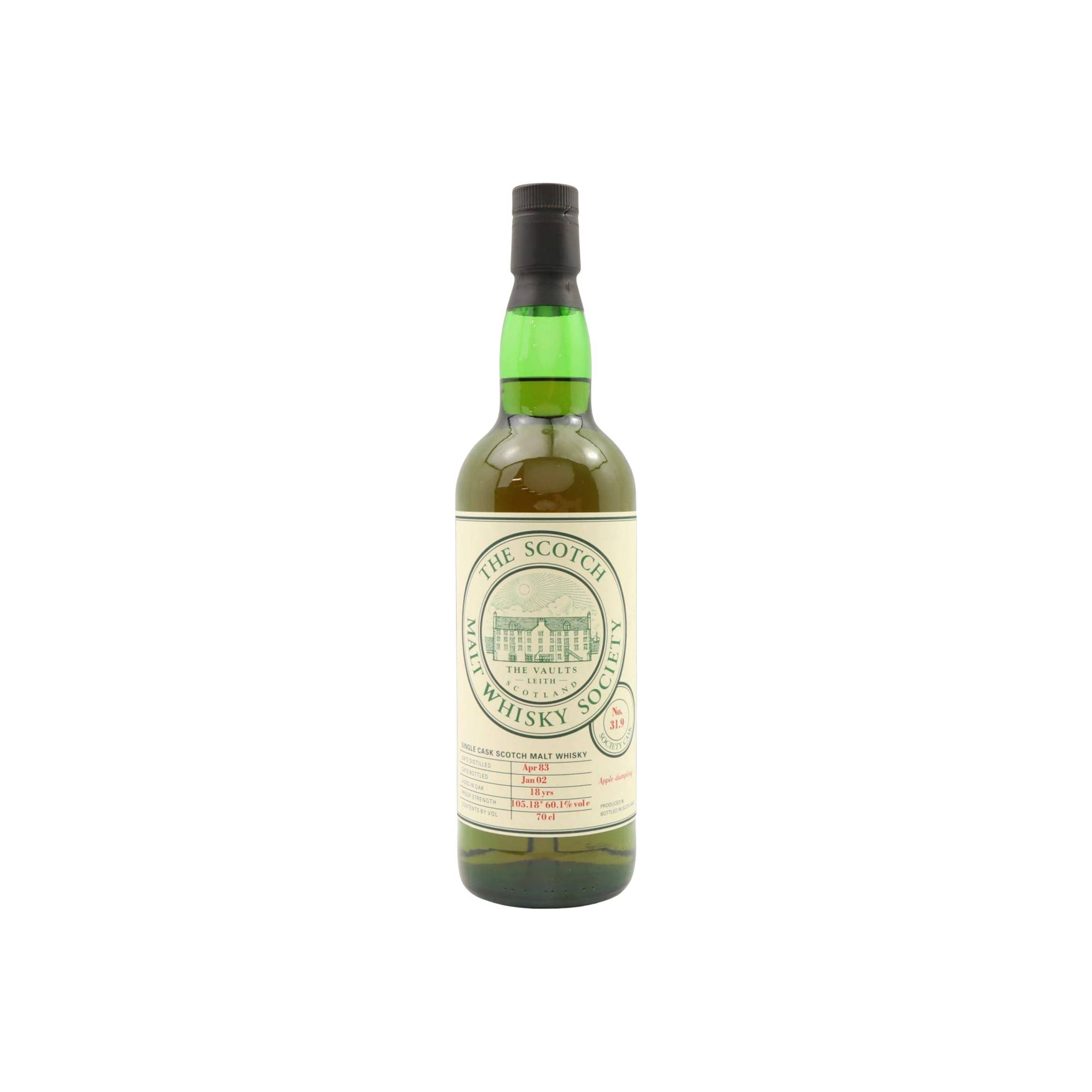The Scotch Malt Whisky Society 1983 18 Years Single Malt Whisky