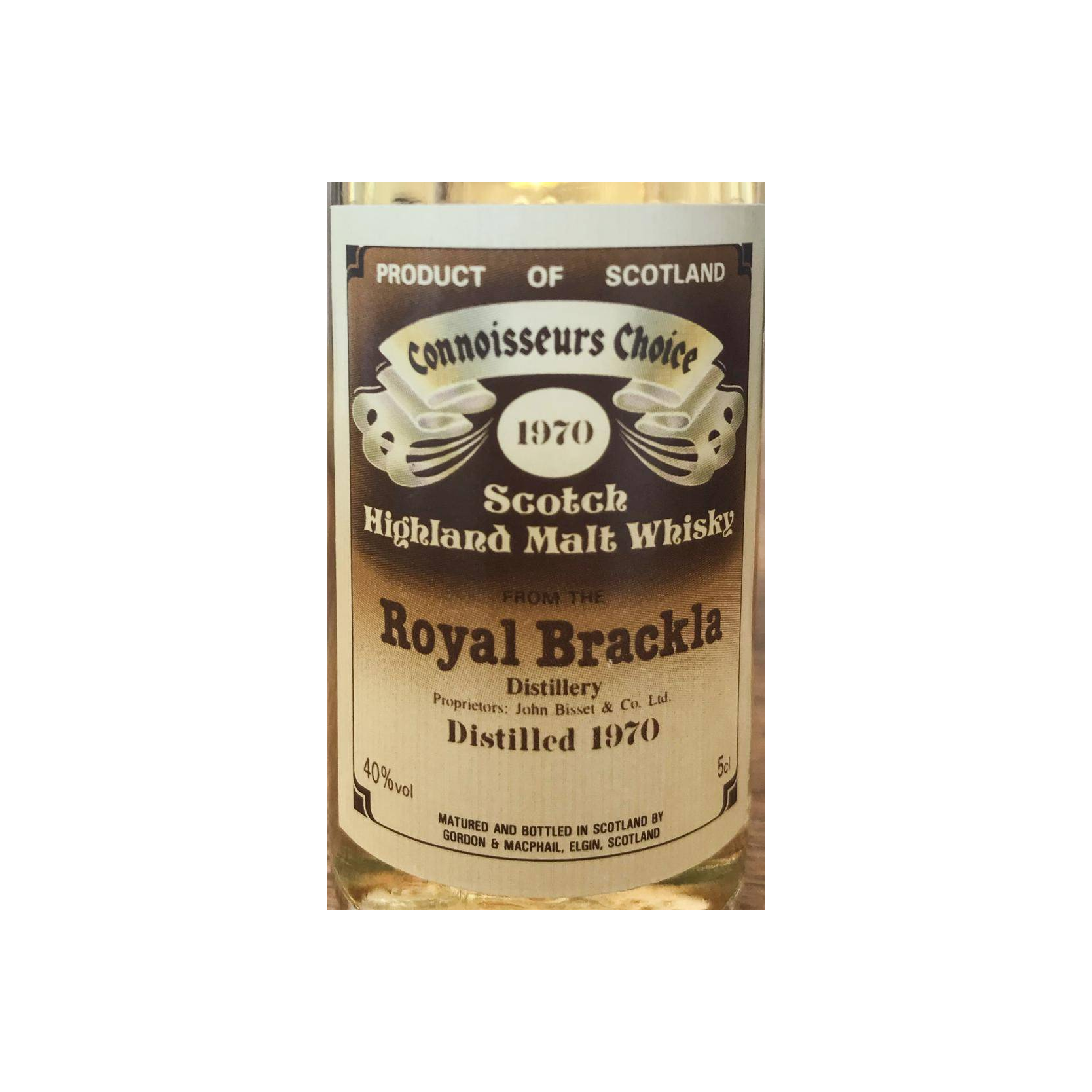 Royal Brackla 1970 Single Malt Whisky 2